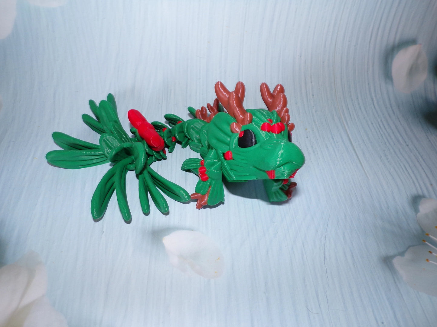 Mistletoe Baby Dragon - Wonderland 3D Printing