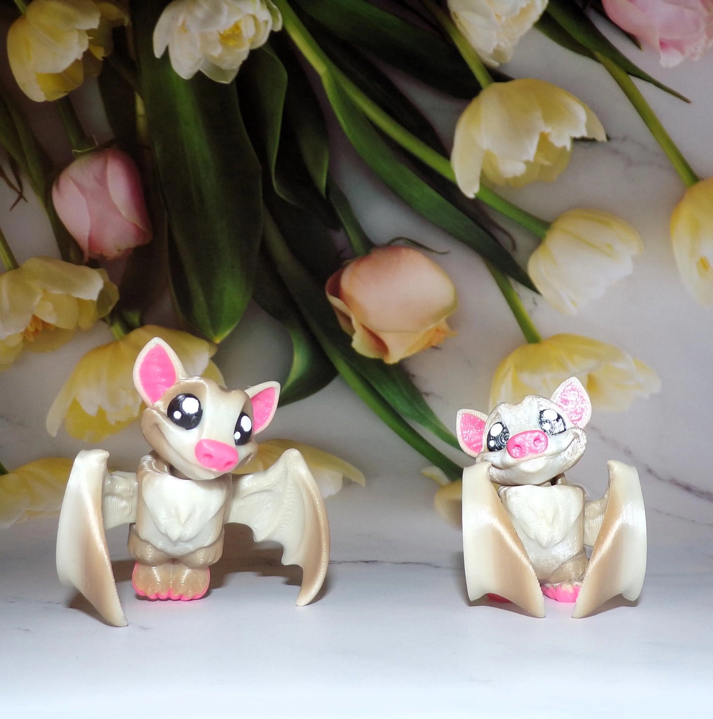 Fruit Bat: 3D Printed Fully Articulated Fruit Bat - Wonderland 3D Printing