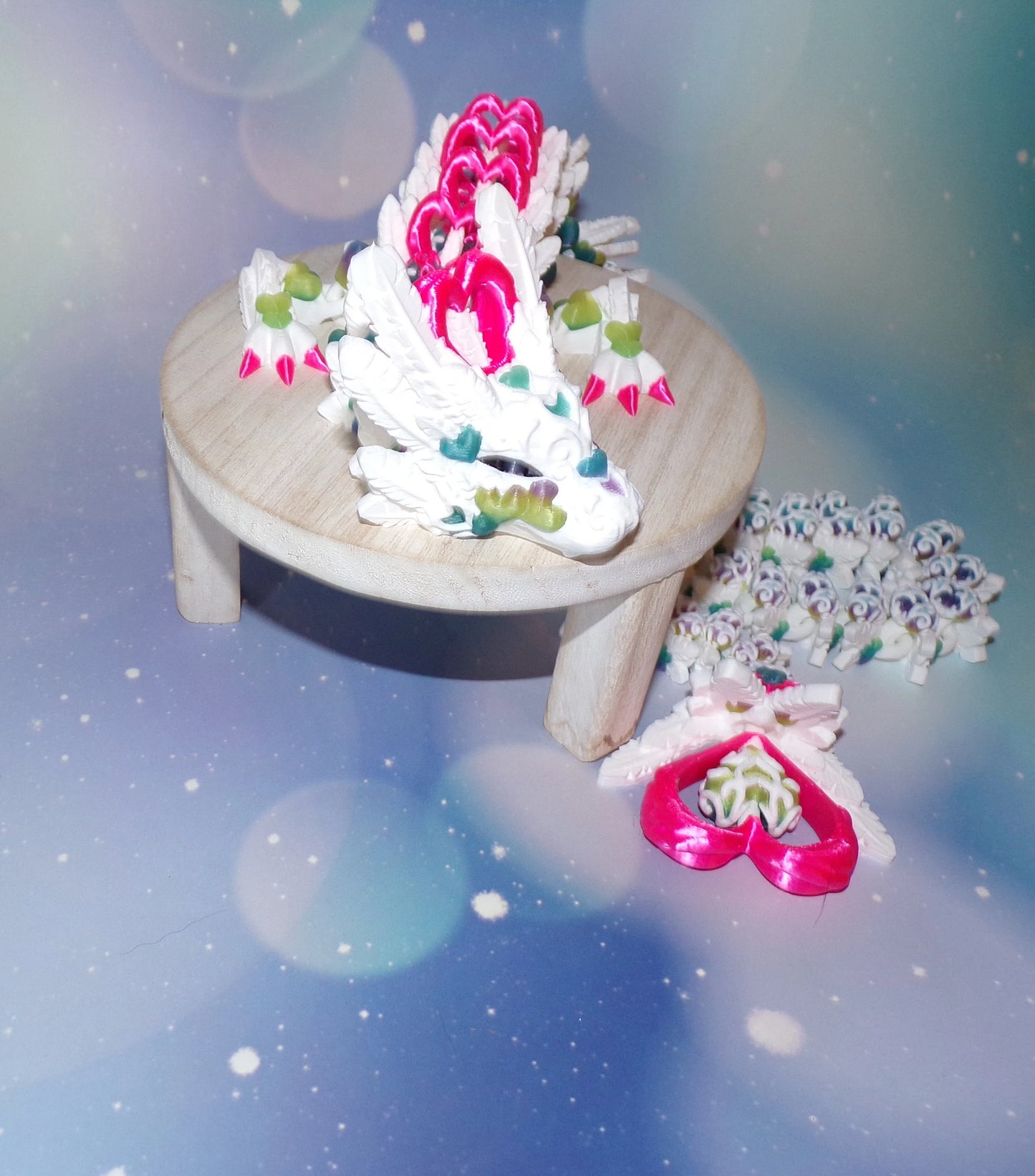 Light Heart Dragon - Wonderland 3D Printing