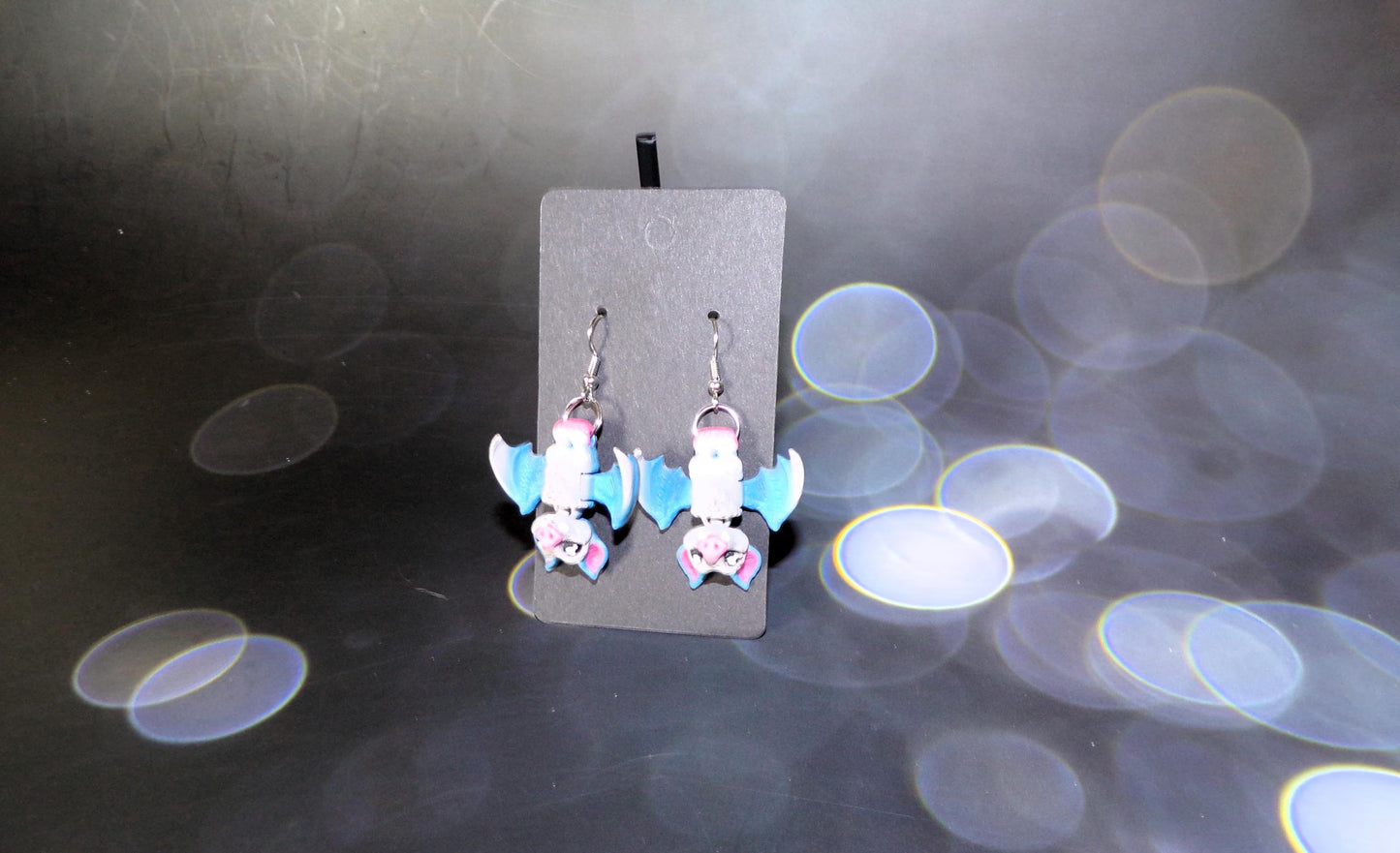 Vampire Bat: 3D Printed Fully Articulated Flexi Fidget - Wonderland 3D Printing
