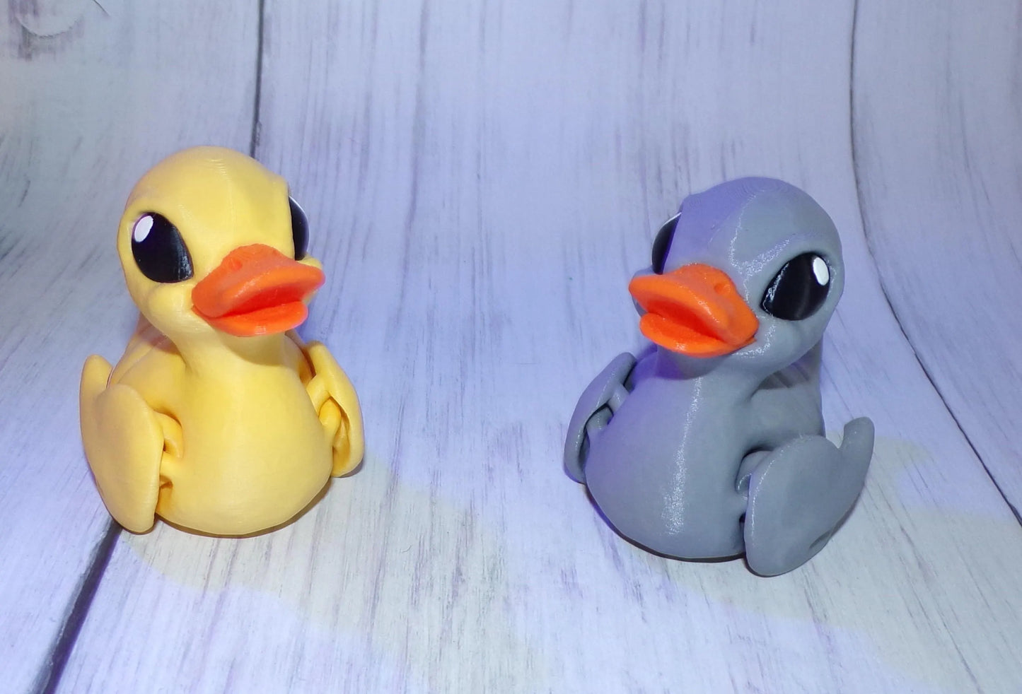 Duck 3D Printed Articulated Fidget Toy - Wonderland 3D Printing
