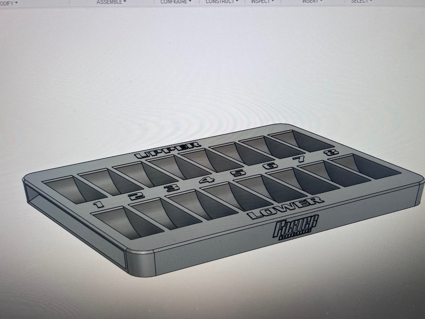 Race Engine Bearing Trays 3D Printed Customizable - Wonderland 3D Printing