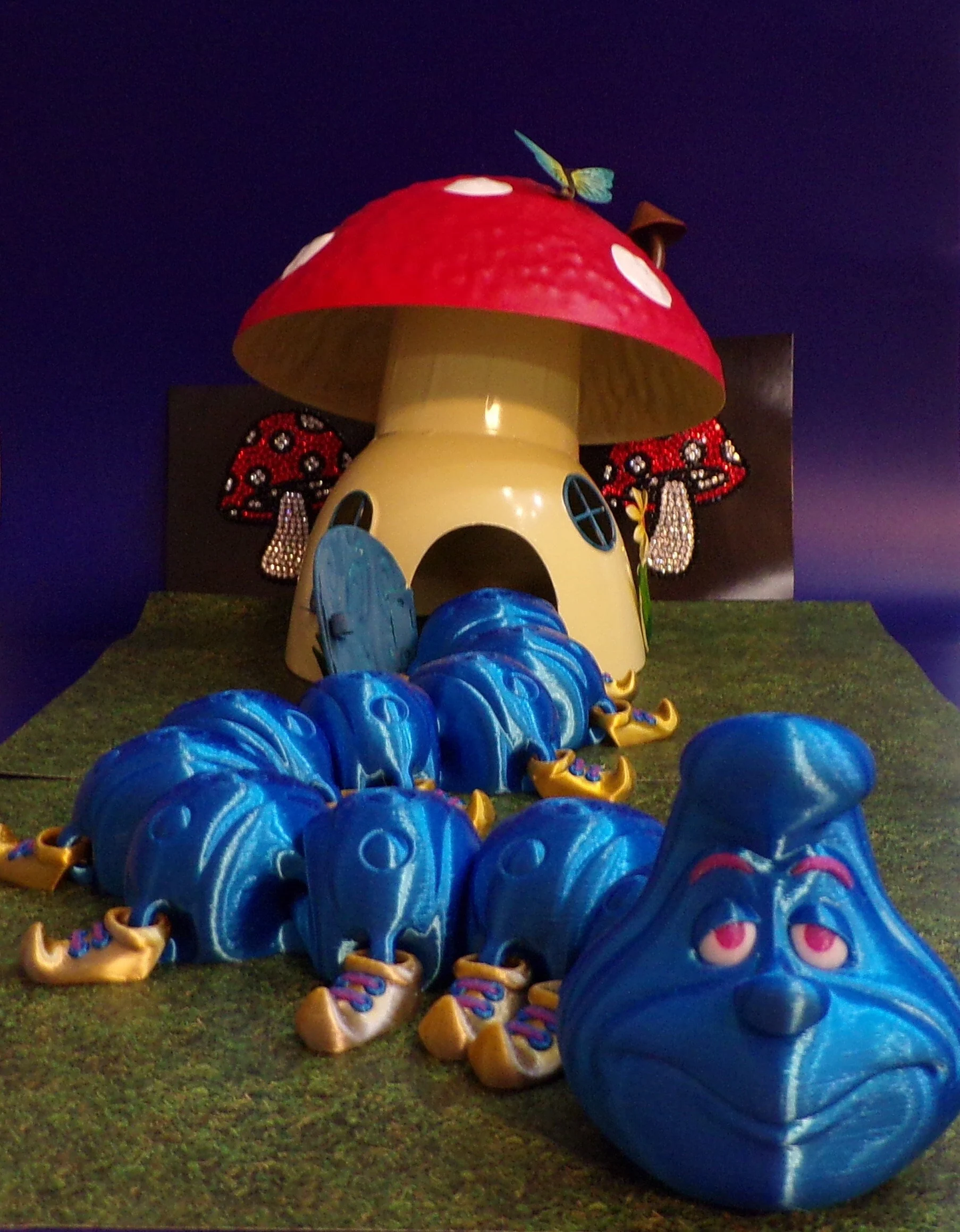 Caterpillar: 3D Printed Flexi - Wonderland 3D Printing