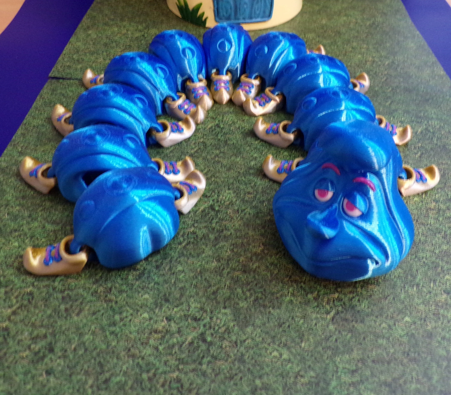 Caterpillar: 3D Printed Flexi - Wonderland 3D Printing