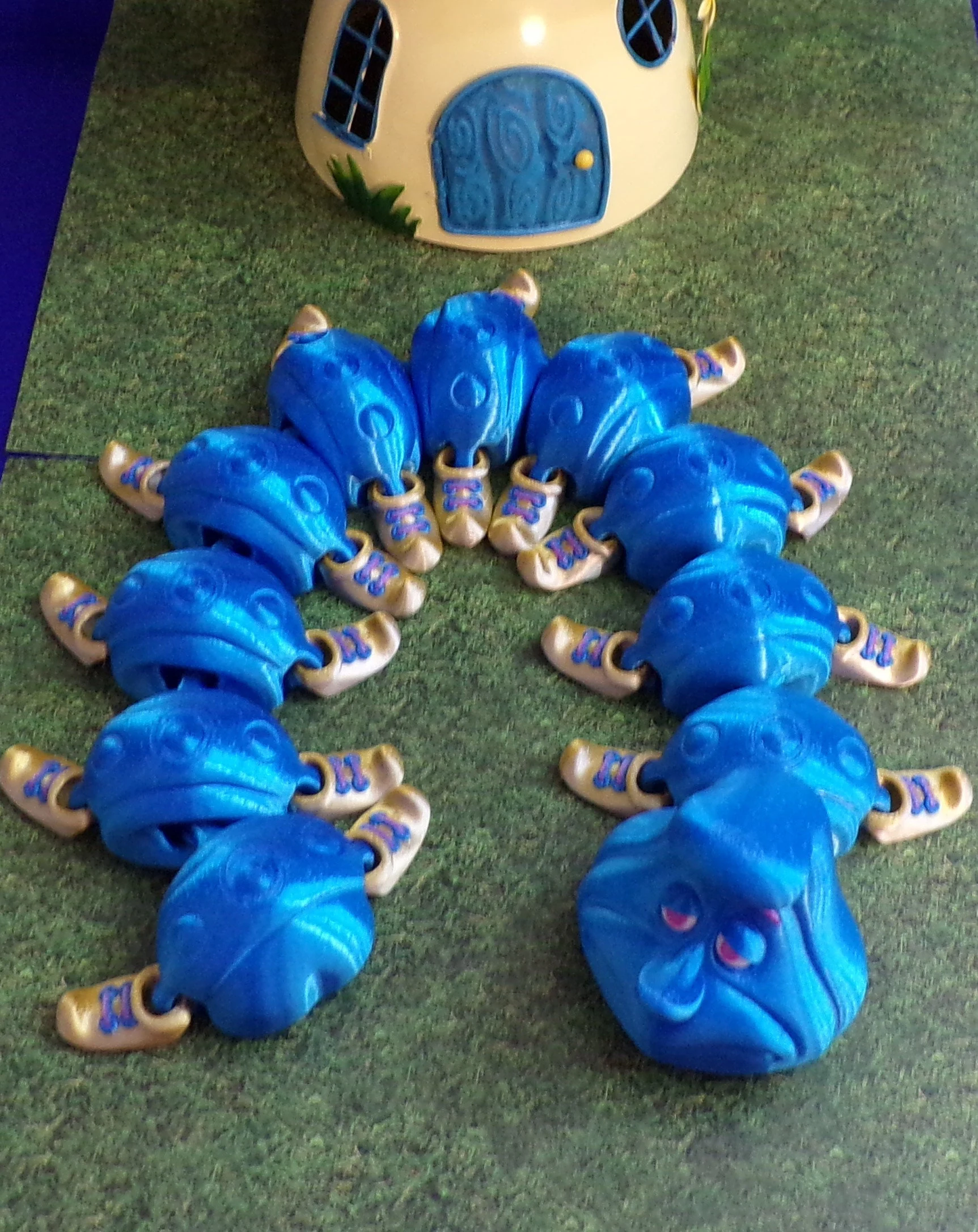 Caterpillar: 3D Printed Flexi - Wonderland 3D Printing