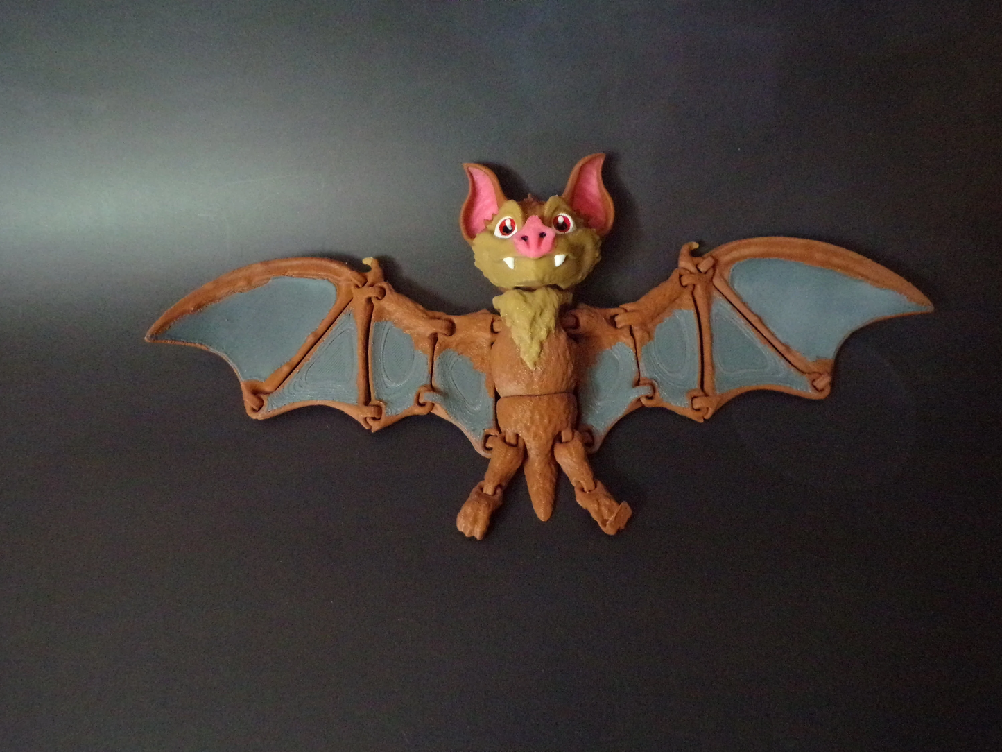 Bat: 3D Printed Articulated - Wonderland 3D Printing