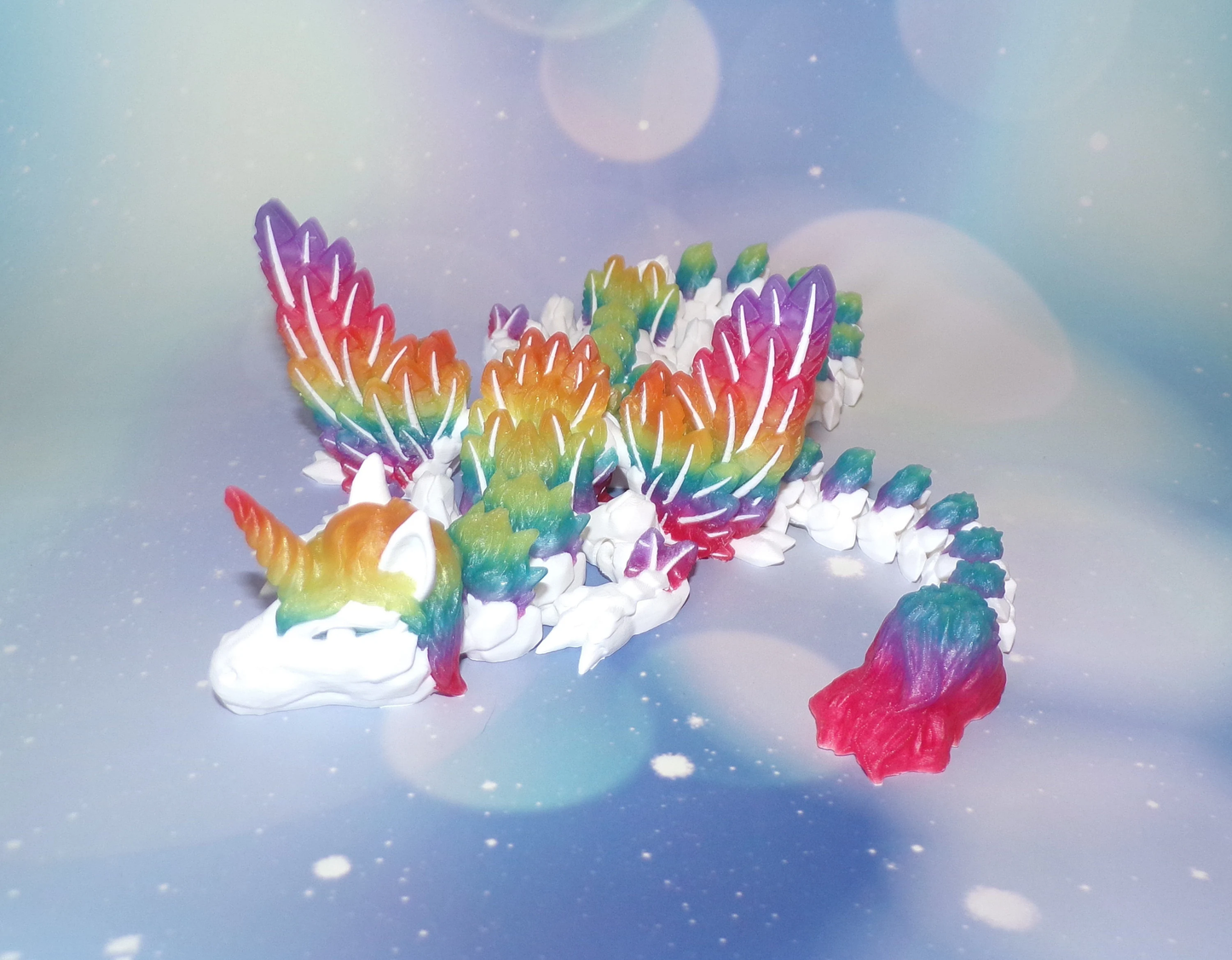 Alicorn: 3d Printed Articulated - Wonderland 3D Printing