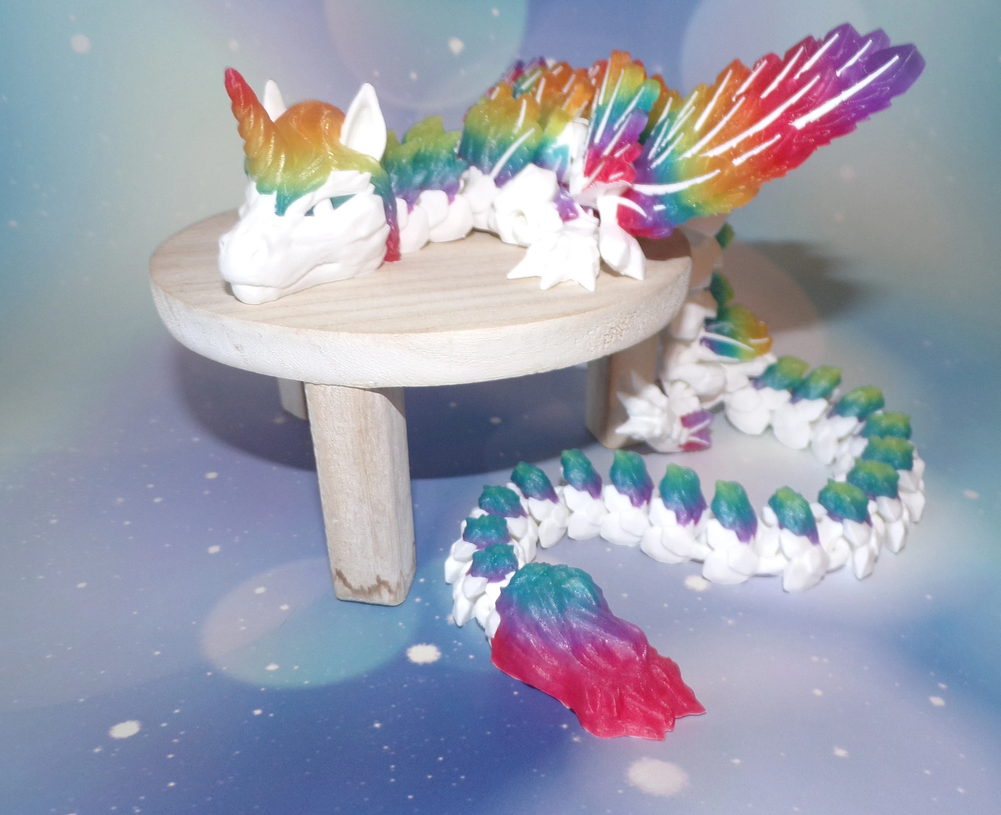 Alicorn: 3d Printed Articulated - Wonderland 3D Printing