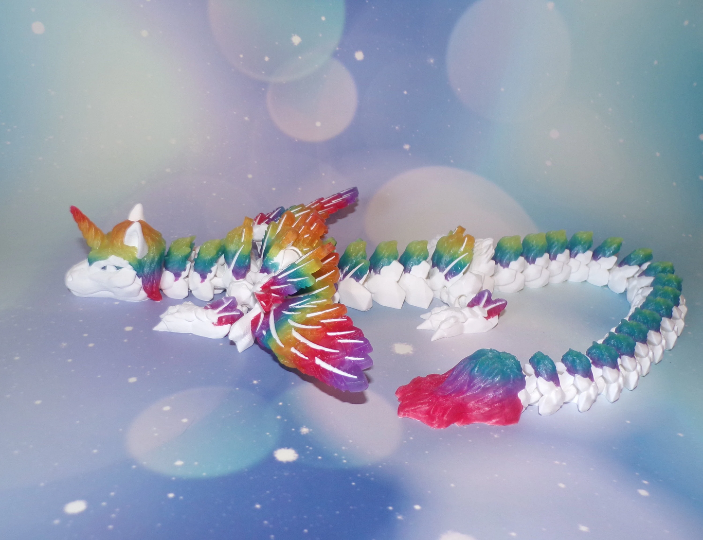 Alicorn: 3d Printed Articulated - Wonderland 3D Printing