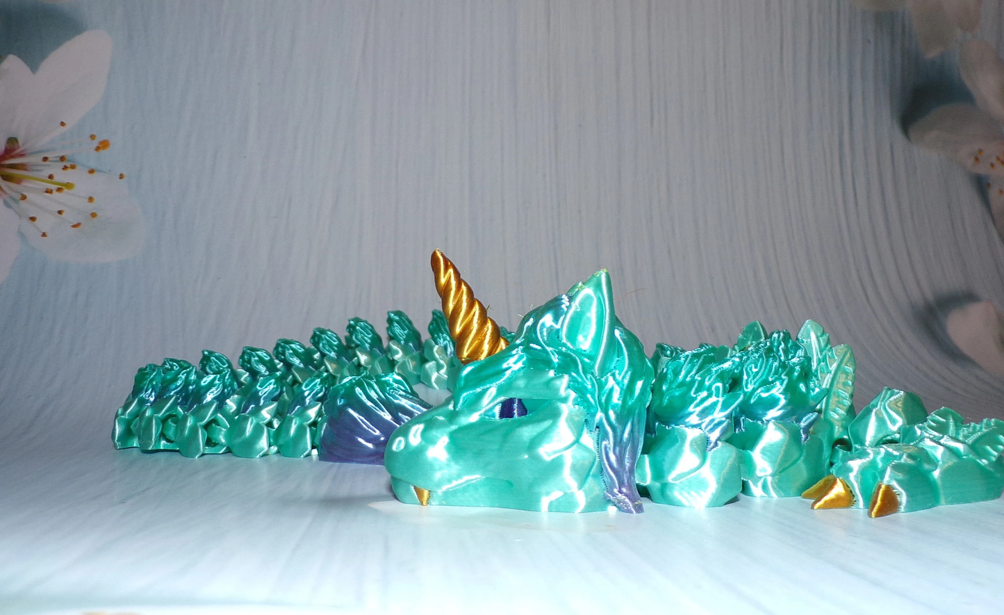Alicorn (Wingless): 3D Printed Articulated - Wonderland 3D Printing