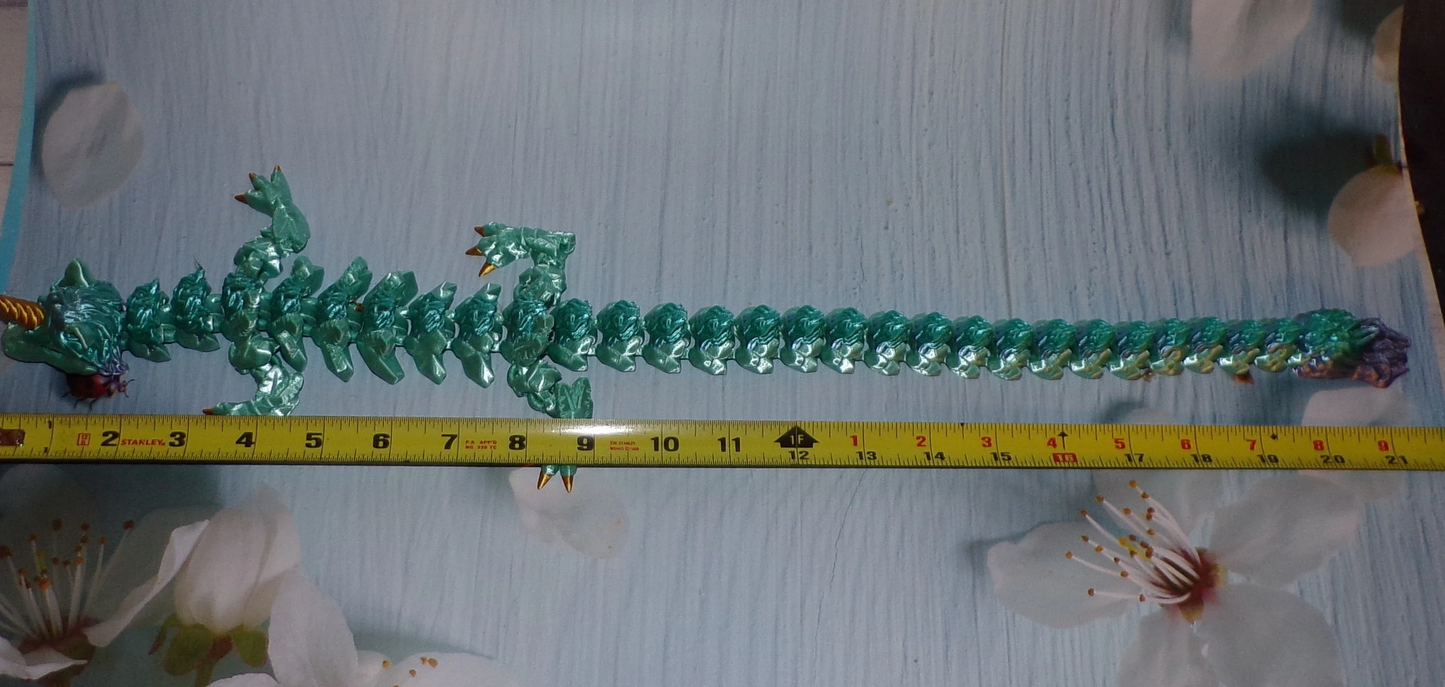 Alicorn (Wingless): 3D Printed Articulated - Wonderland 3D Printing