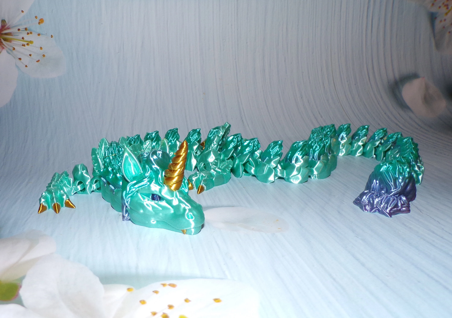 Alicorn (Wingless): 3D Printed Articulated - Wonderland 3D Printing
