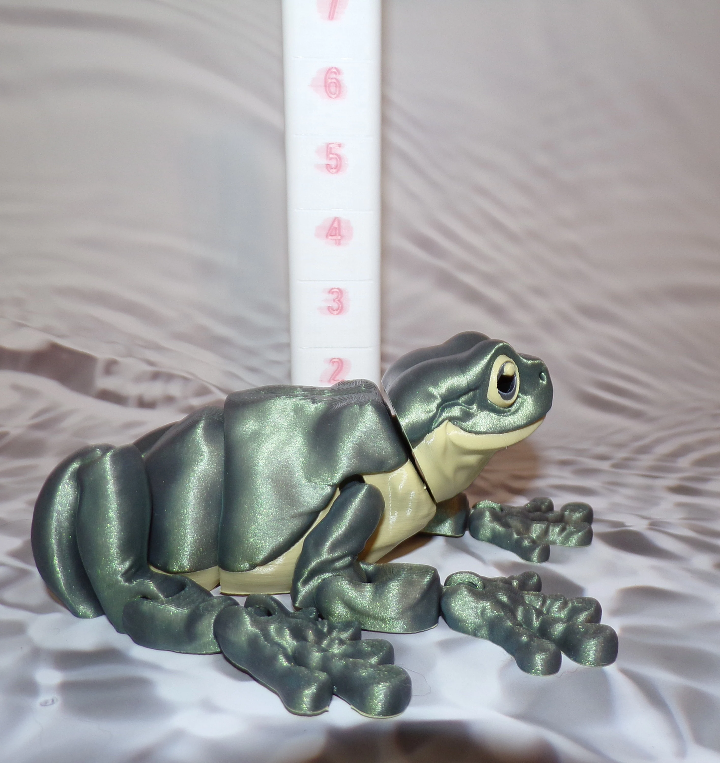 Whites Tree Frog: 3D Printed Articulated - Wonderland 3D Printing