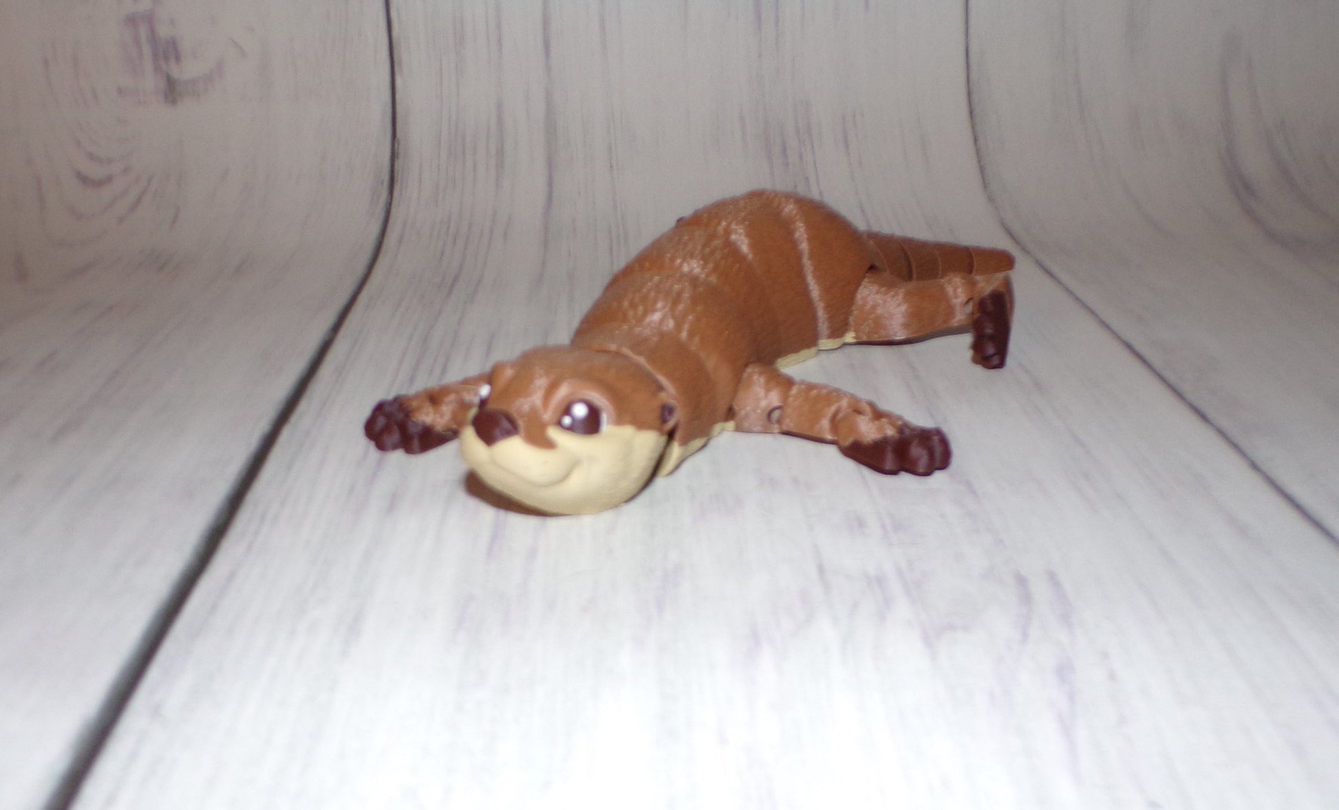 River Otter 3D Printed Articulated Figurine - Wonderland 3D Printing 