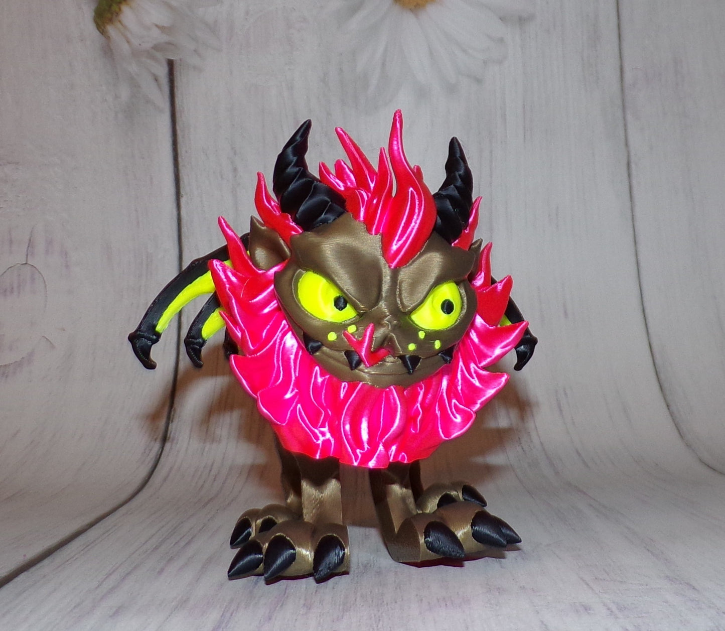 Manticore 3d Printed Articulated Figurine - Wonderland 3D Printing 