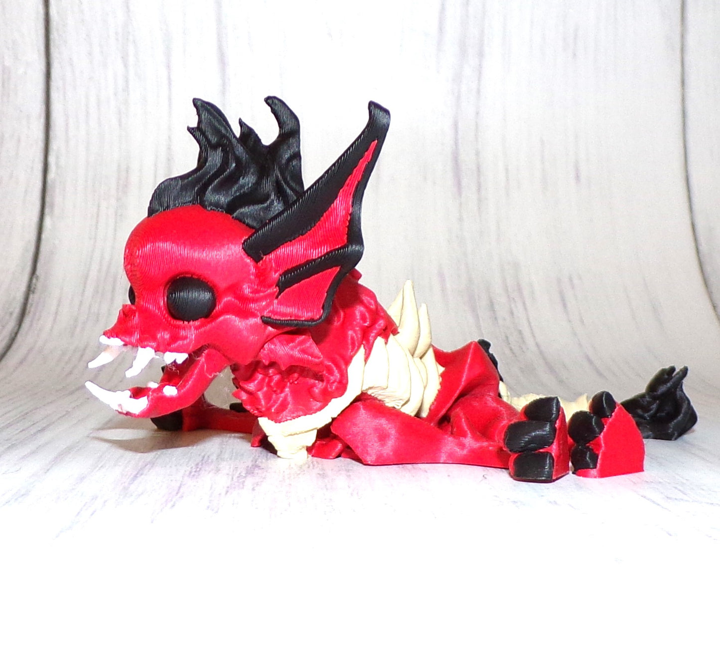 Hellhound 3d Printed Articulated Figurine - Wonderland 3D Printing 