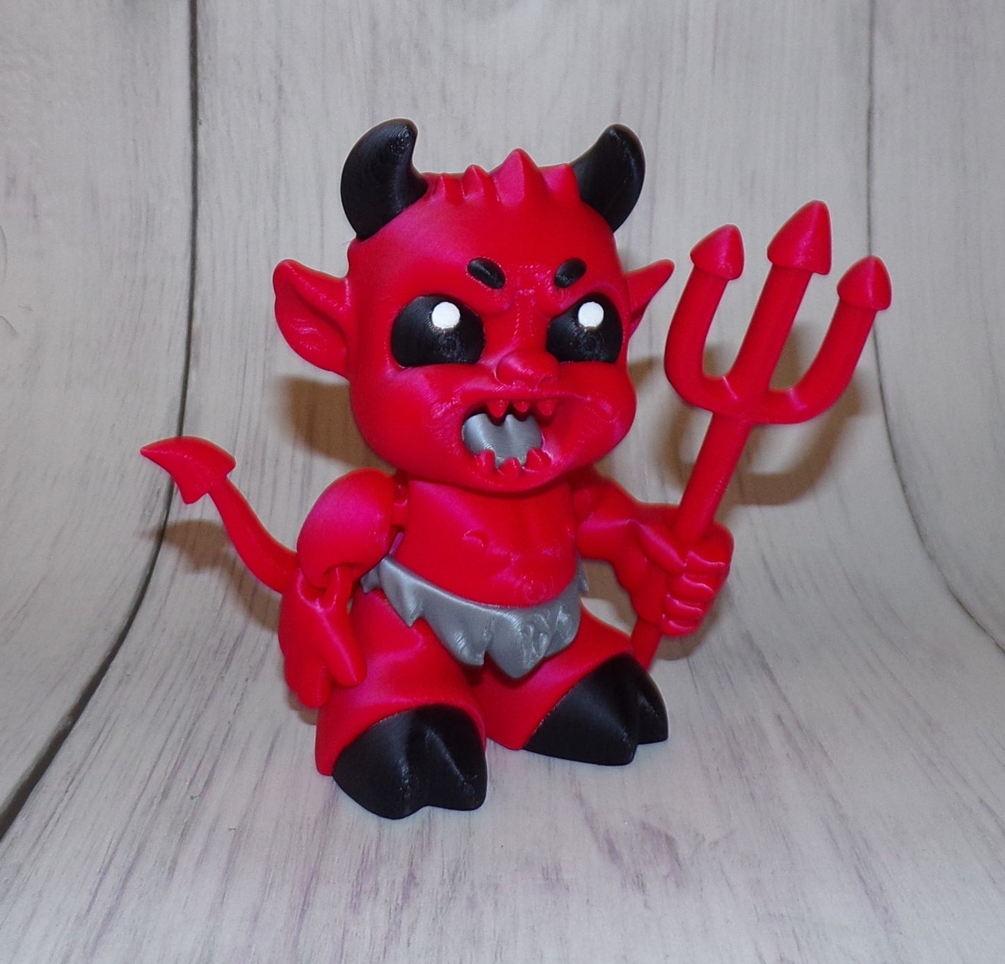 Devil Boy 3D Printed Articulated Figurine - Wonderland 3D Printing 