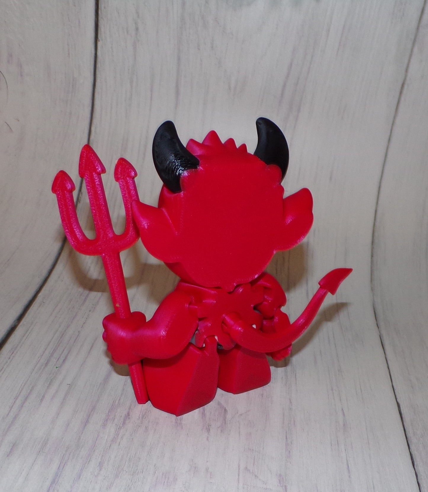 Devil Boy 3D Printed Articulated Figurine - Wonderland 3D Printing 