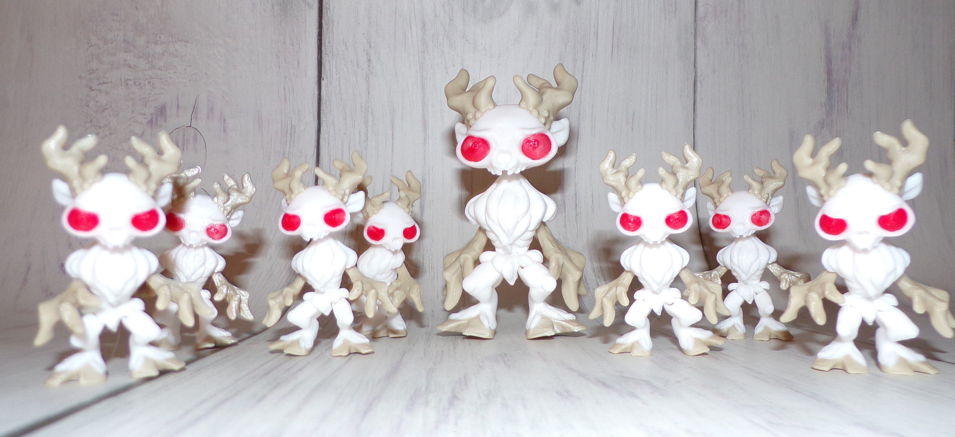 Wendigo 3d Printed Articulated Figurine - Wonderland 3D Printing 