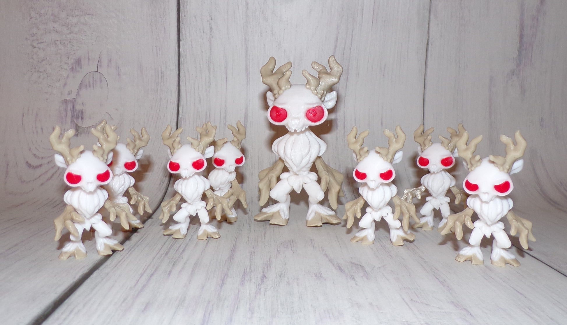 Wendigo 3d Printed Articulated Figurine - Wonderland 3D Printing 