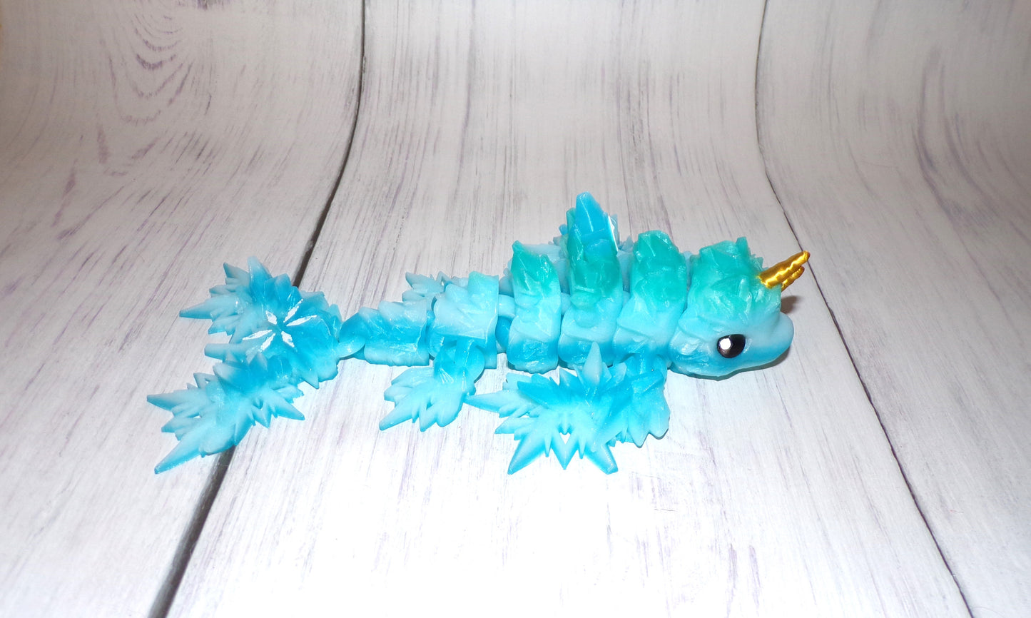 Frostphin:3D Printed, Fully Articulated - Wonderland 3D Printing 