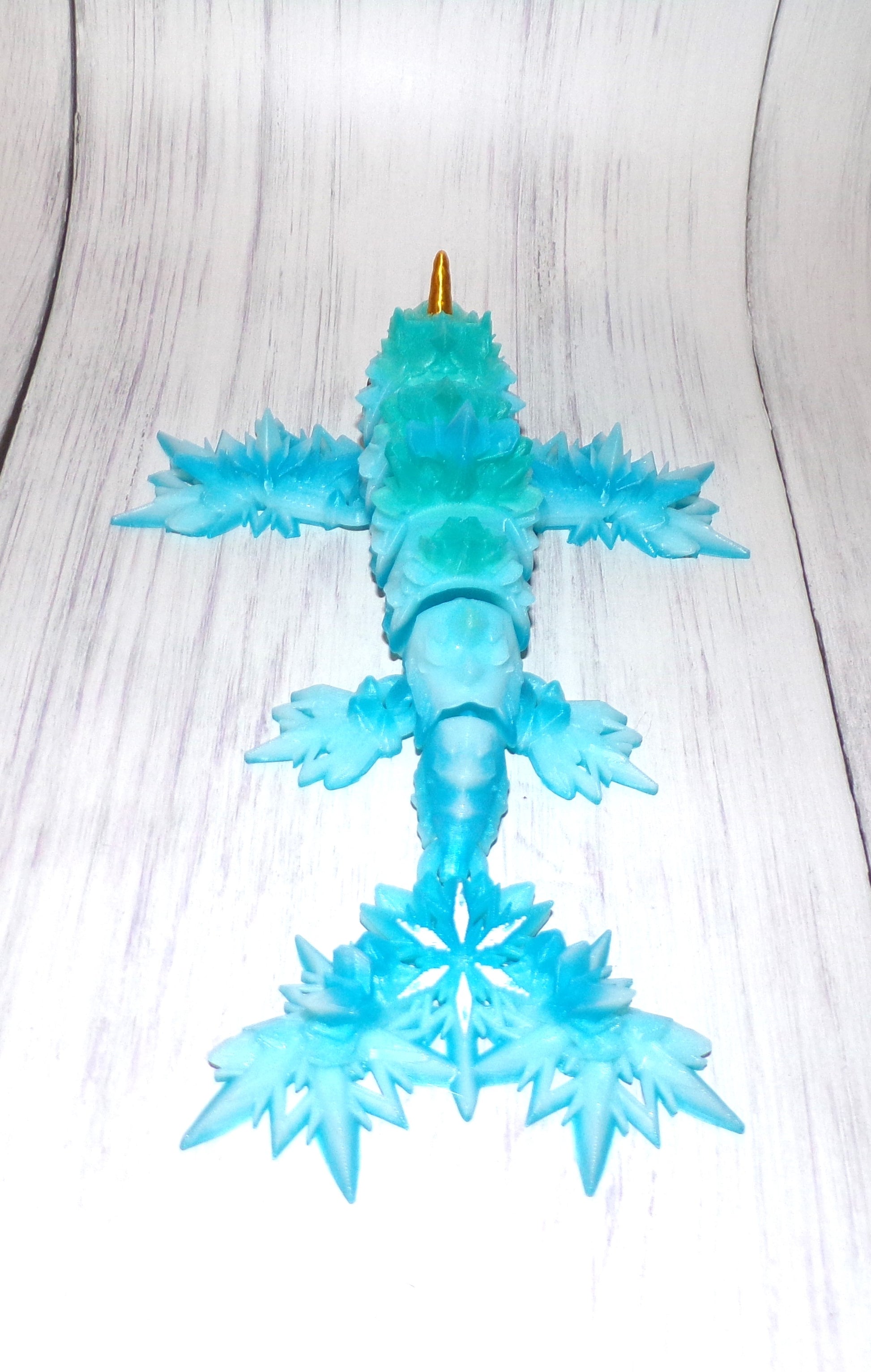 Frostphin:3D Printed, Fully Articulated - Wonderland 3D Printing 