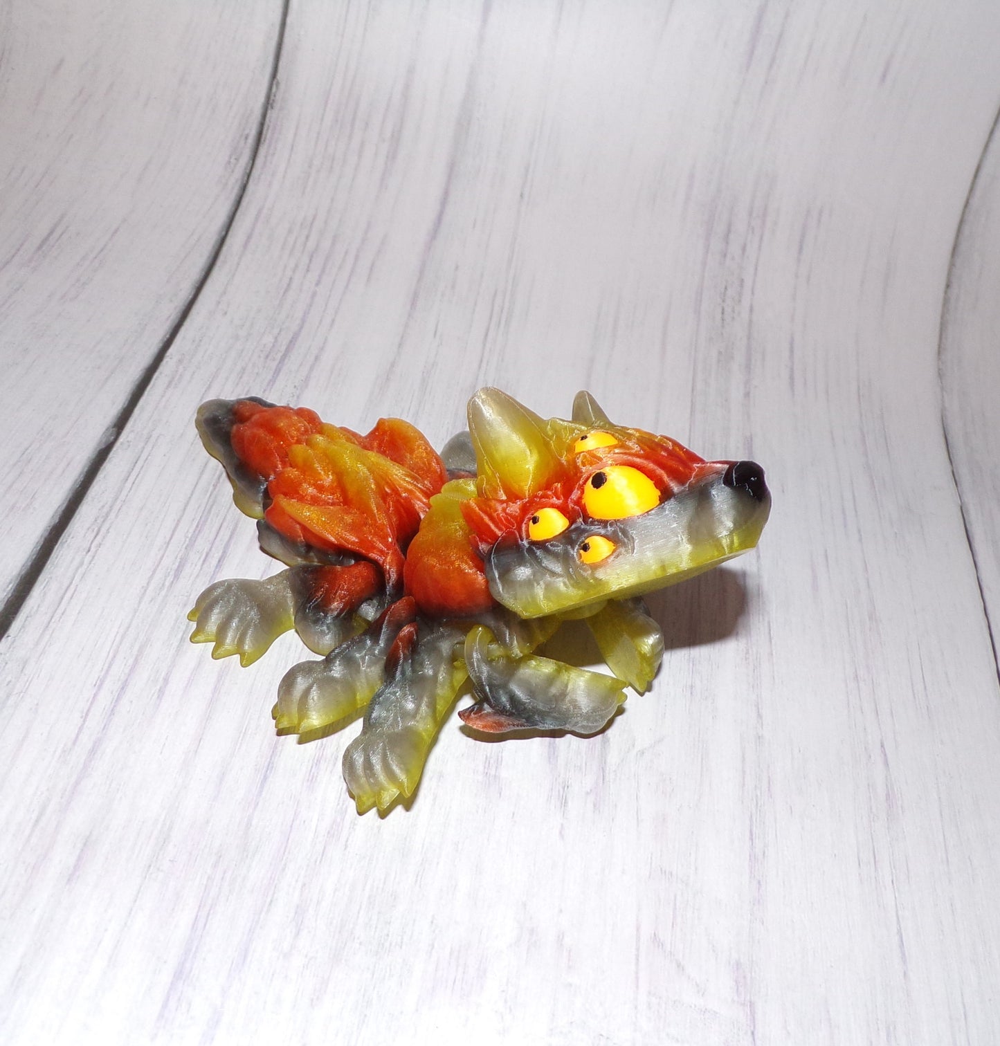 Wolf Spider 3D Printed Articulated Figurine - Wonderland 3D Printing 