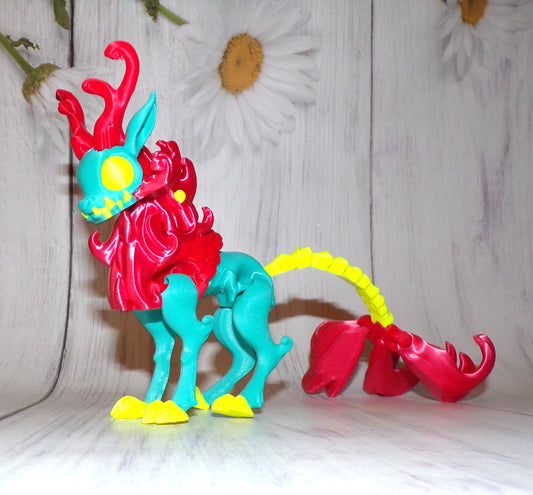 Qilin 3d Printed Articulated Figurine (Copy) - Wonderland 3D Printing 