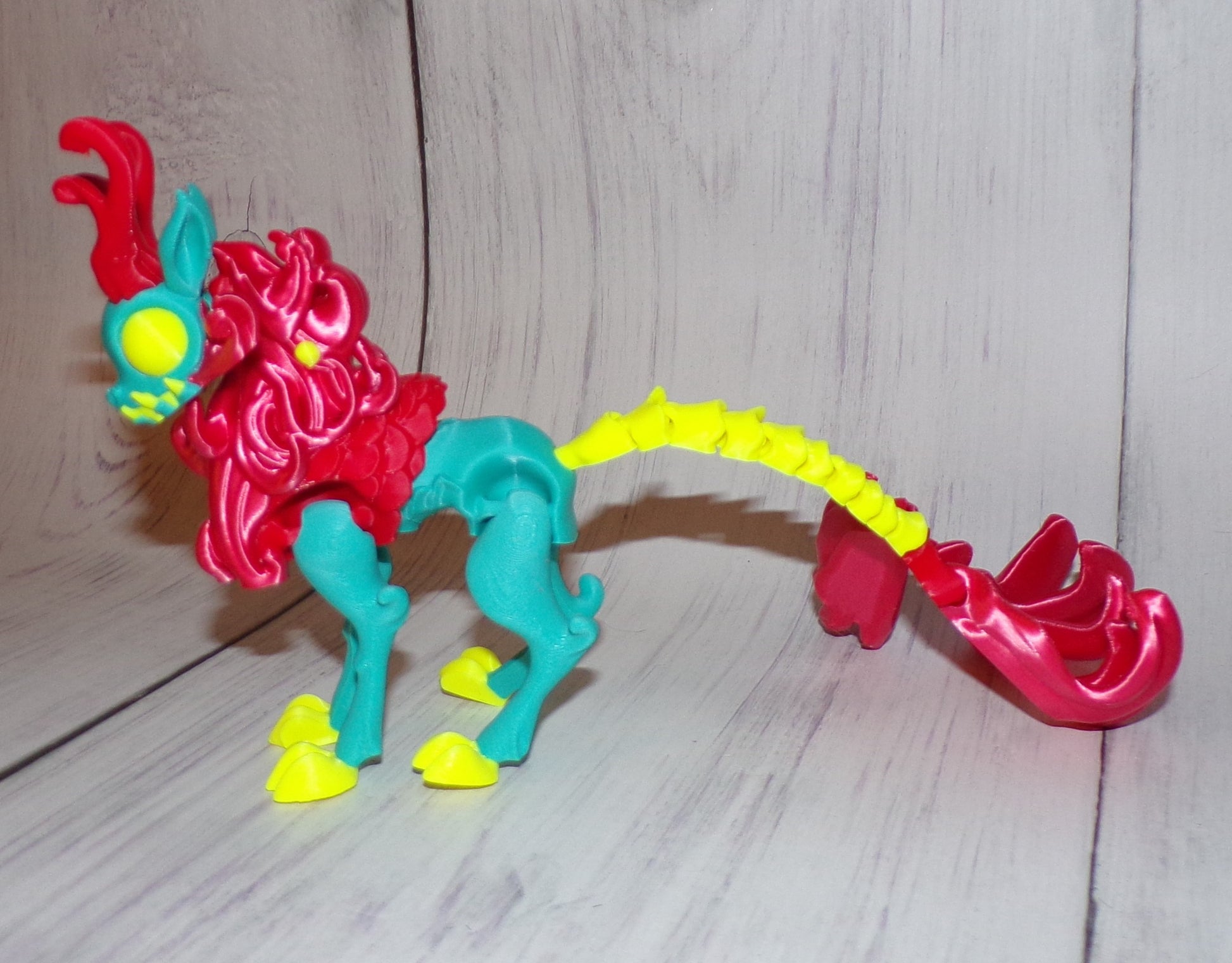 Qilin 3d Printed Articulated Figurine (Copy) - Wonderland 3D Printing 