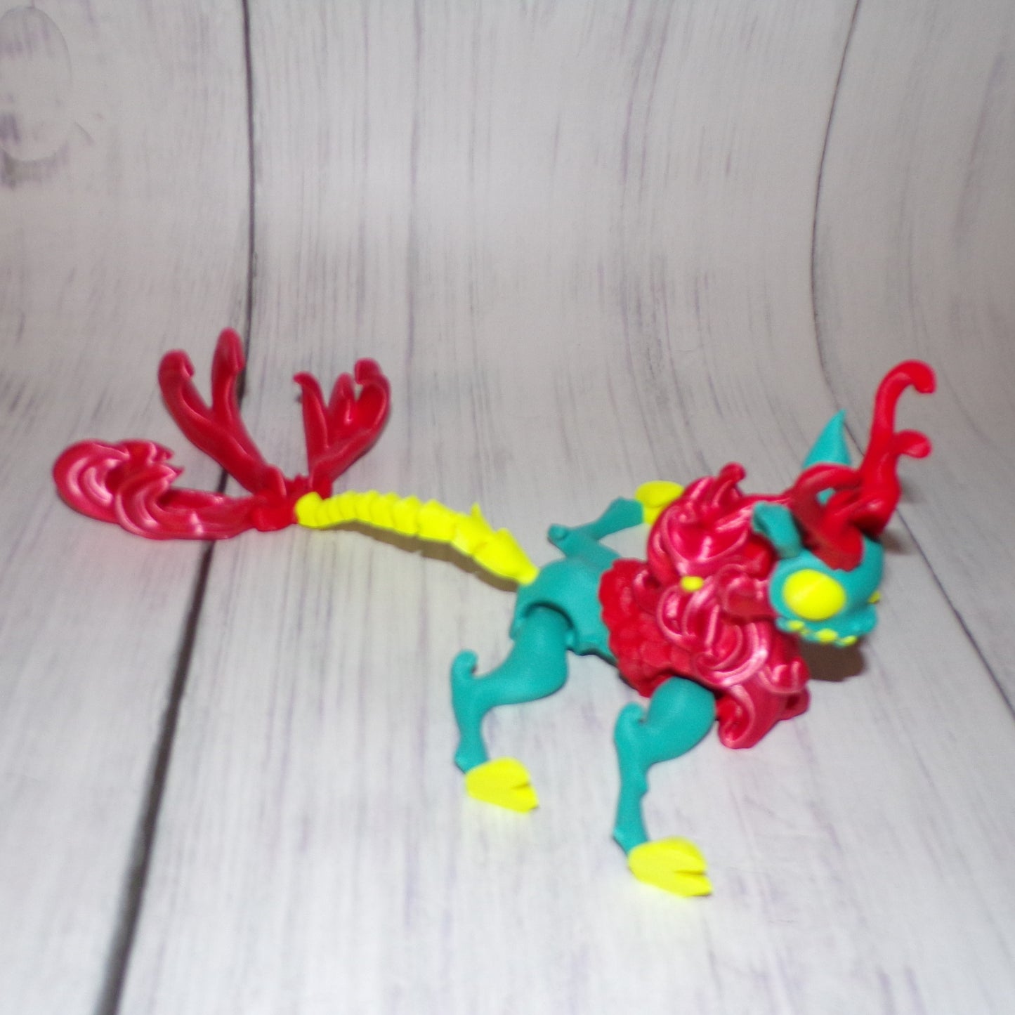 Qilin 3d Printed Articulated Figurine (Copy) - Wonderland 3D Printing 