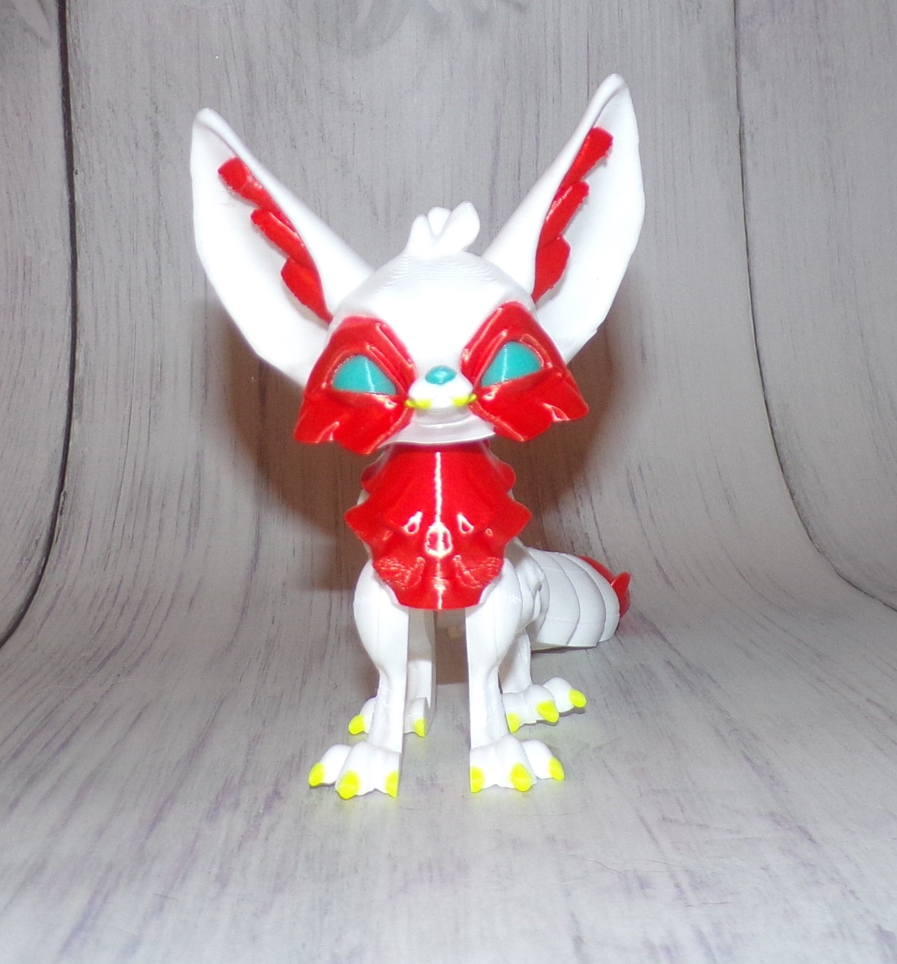 Fennec Fox 3d printed Articulated Figurine - Wonderland 3D Printing 