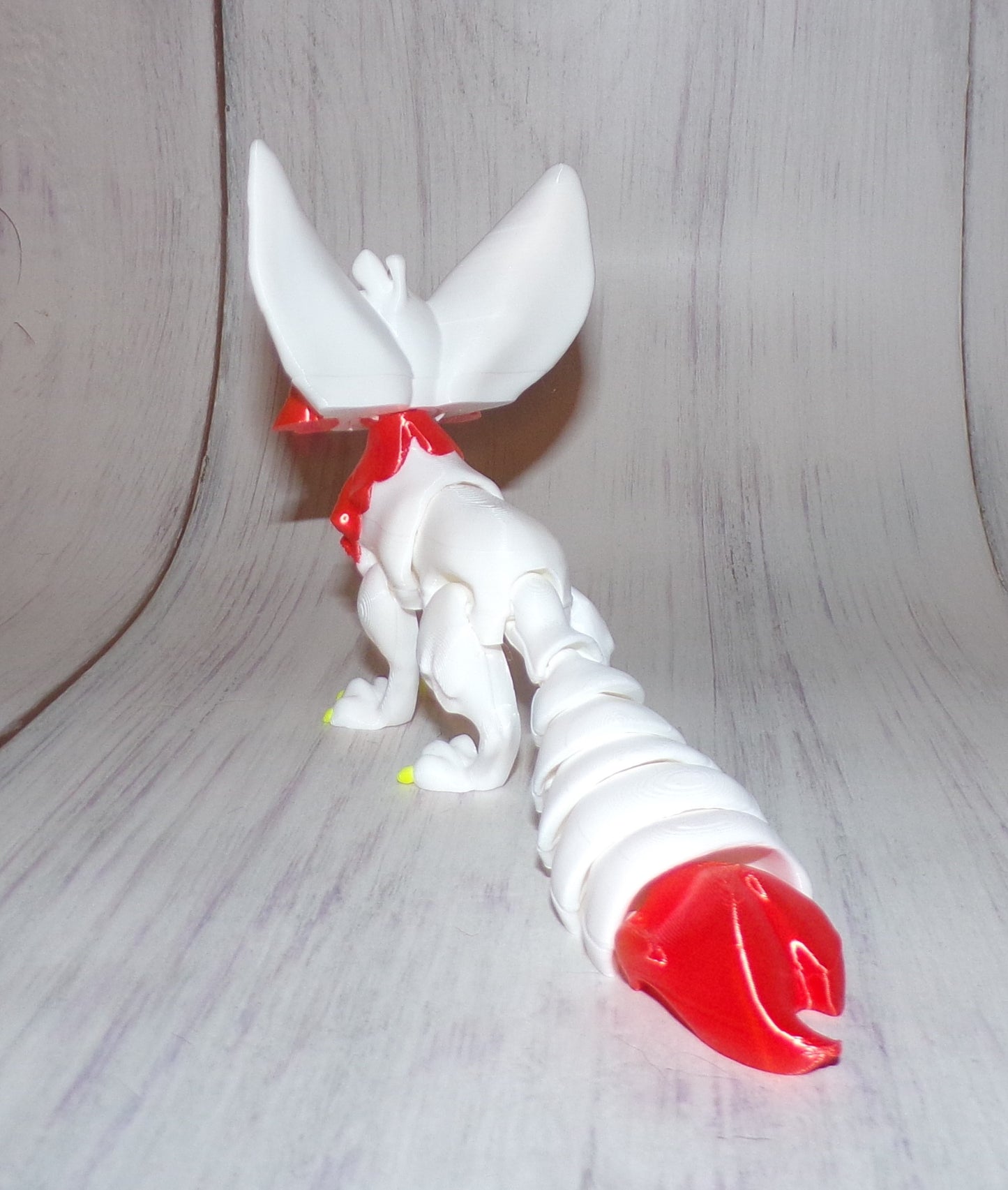 Fennec Fox 3d printed Articulated Figurine - Wonderland 3D Printing 