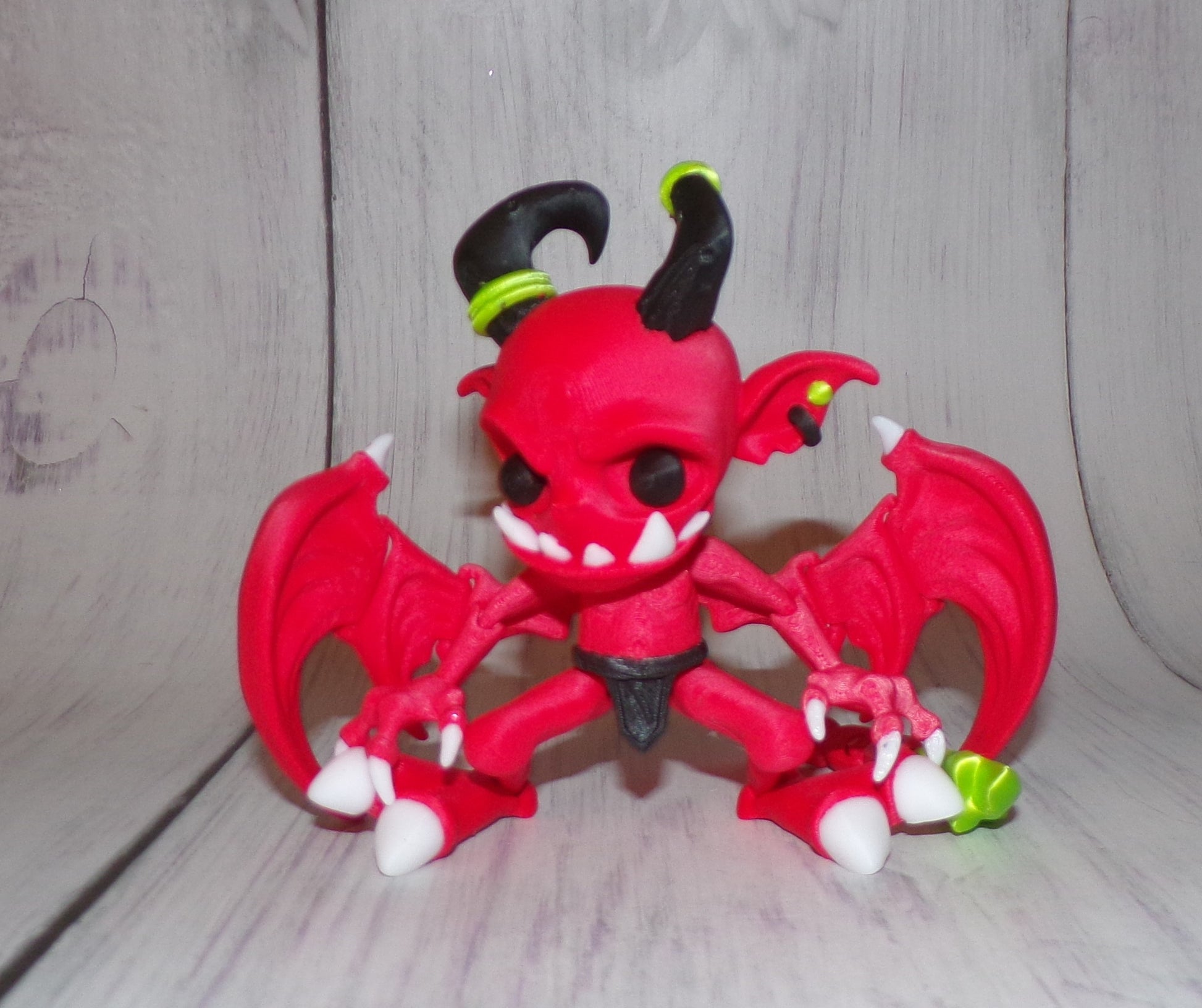 IMP 3d printed Articulated Figurine - Wonderland 3D Printing 