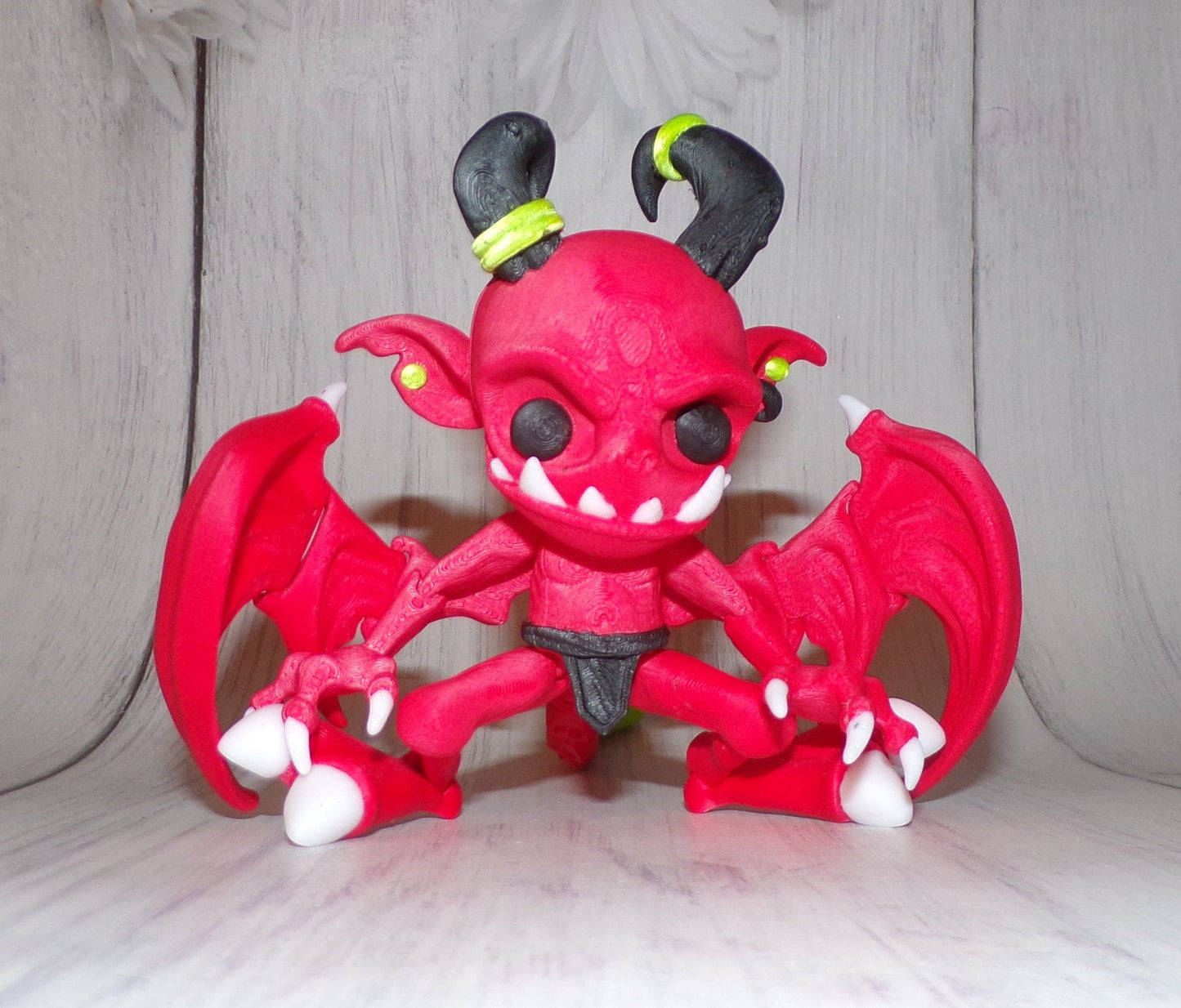 IMP 3d printed Articulated Figurine - Wonderland 3D Printing 