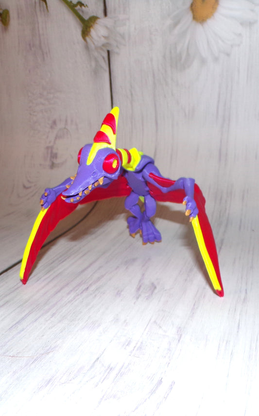 Pterodactyl 3d printed Articulated Figurine - Wonderland 3D Printing 