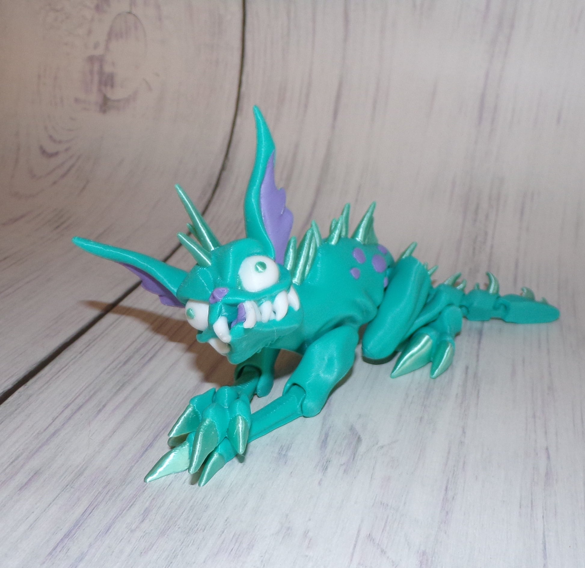 Chupacabra 3d printed Articulated Figurine - Wonderland 3D Printing 