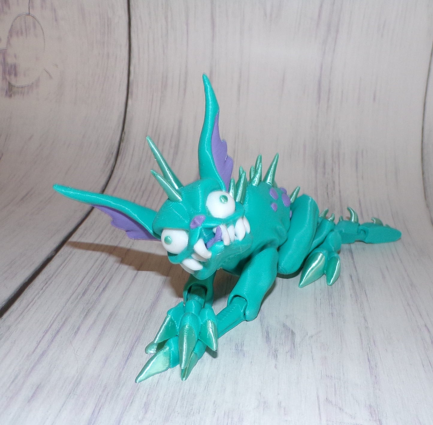 Chupacabra 3d printed Articulated Figurine - Wonderland 3D Printing 