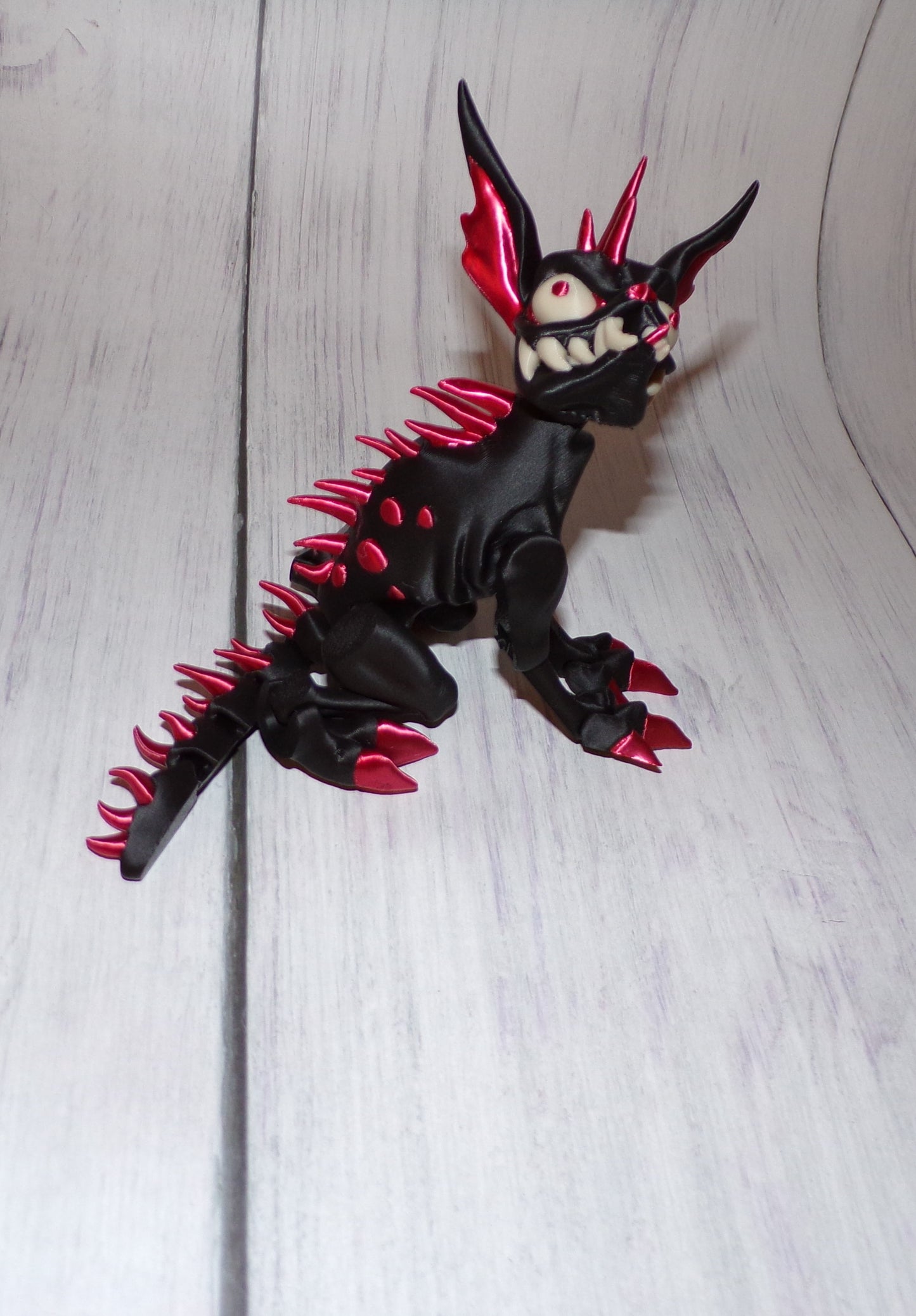 Chupacabra 3d printed Articulated Figurine - Wonderland 3D Printing 