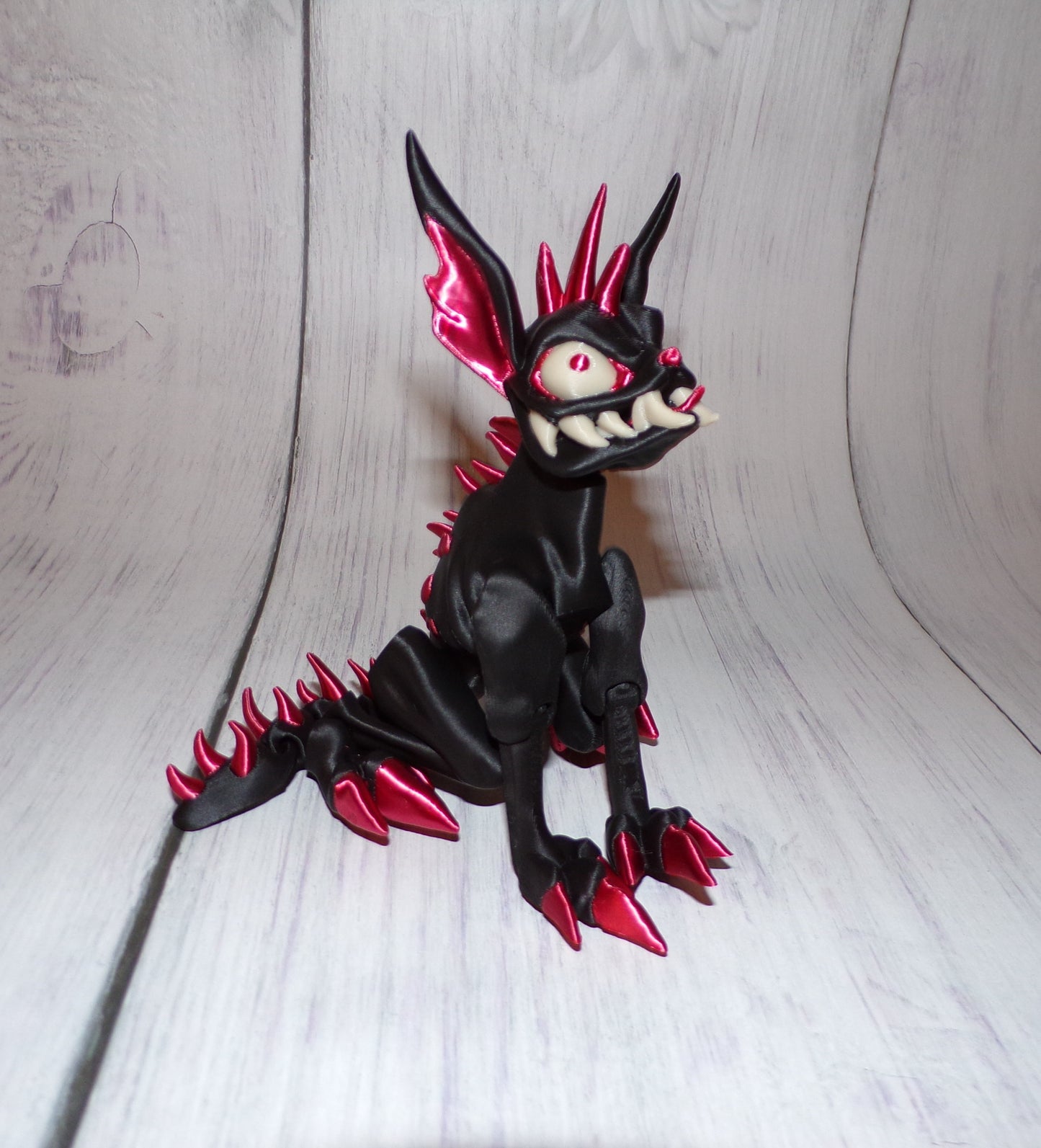 Chupacabra 3d printed Articulated Figurine - Wonderland 3D Printing 