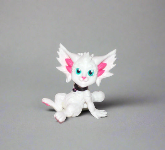 Cat Girl 3d Printed Figurine - Wonderland 3D Printing 