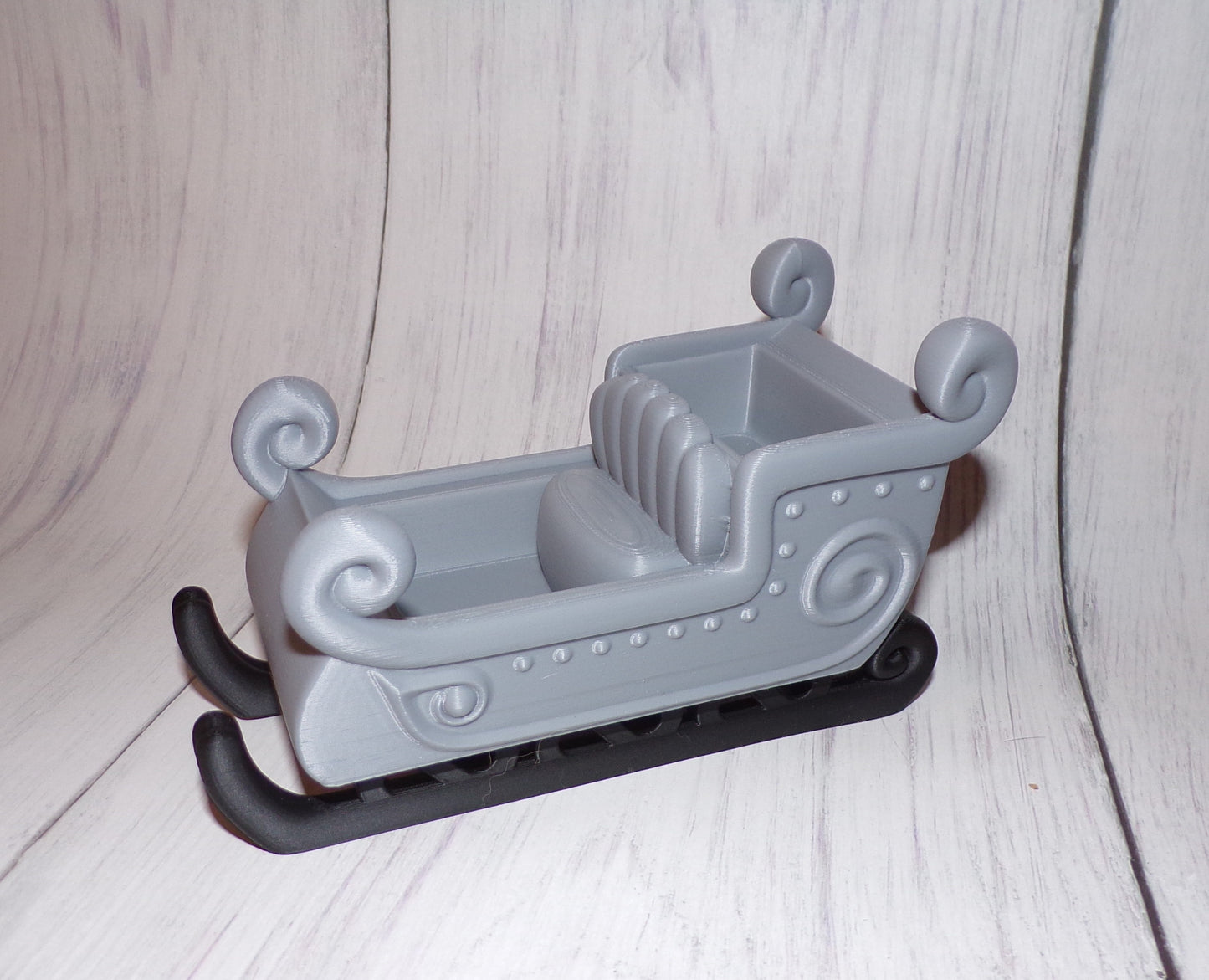 Sleigh 3d printed Figurine-Perfect for Santa - Wonderland 3D Printing 