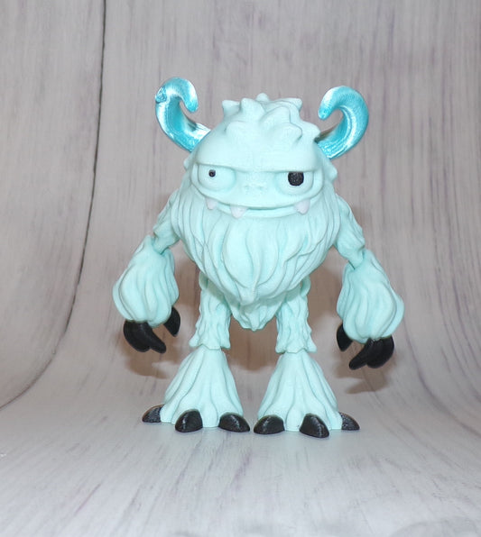 Yeti 3d printed Articulated Figurine - Wonderland 3D Printing 