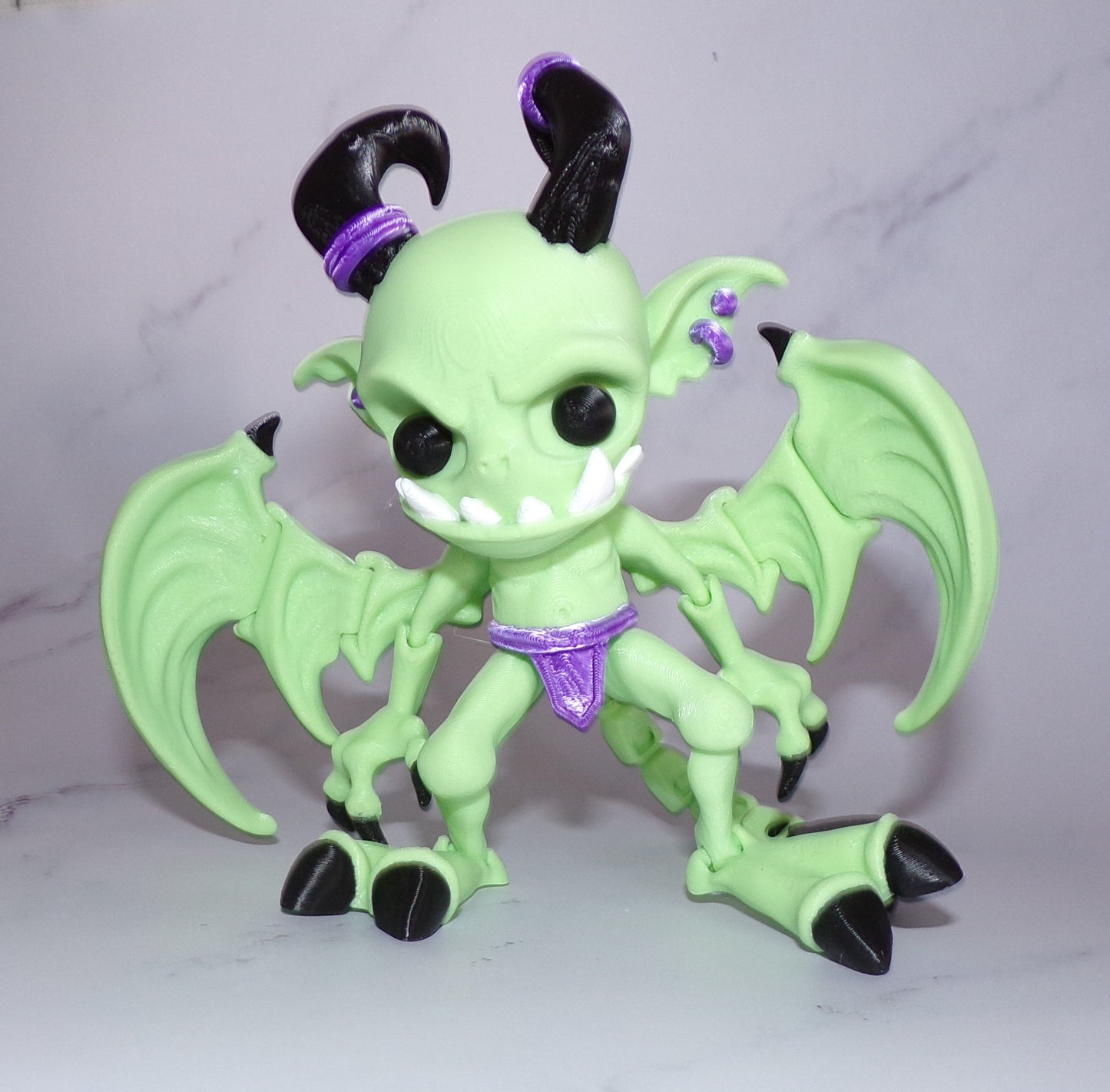 IMP 3d printed Articulated Figurine - Wonderland 3D Printing 