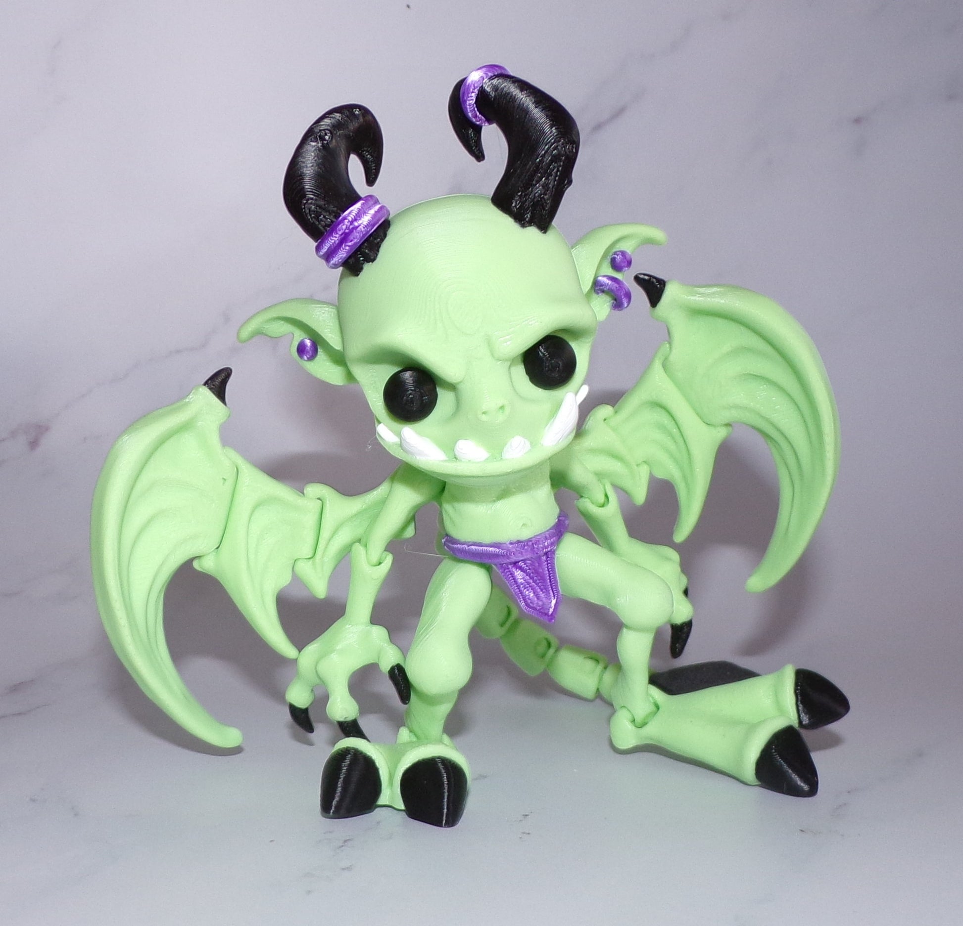 IMP 3d printed Articulated Figurine - Wonderland 3D Printing 