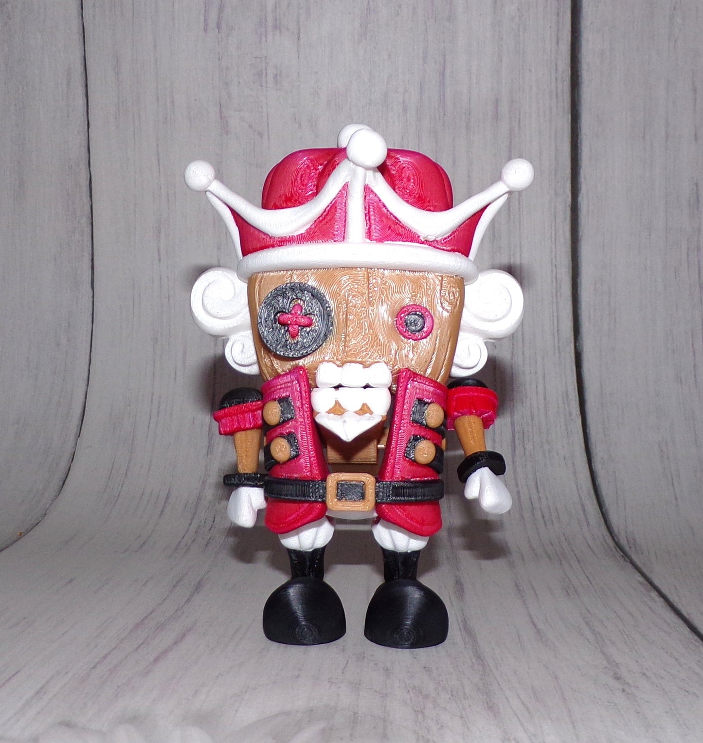 Nutcracker3d printed Articulated Figurine - Wonderland 3D Printing 