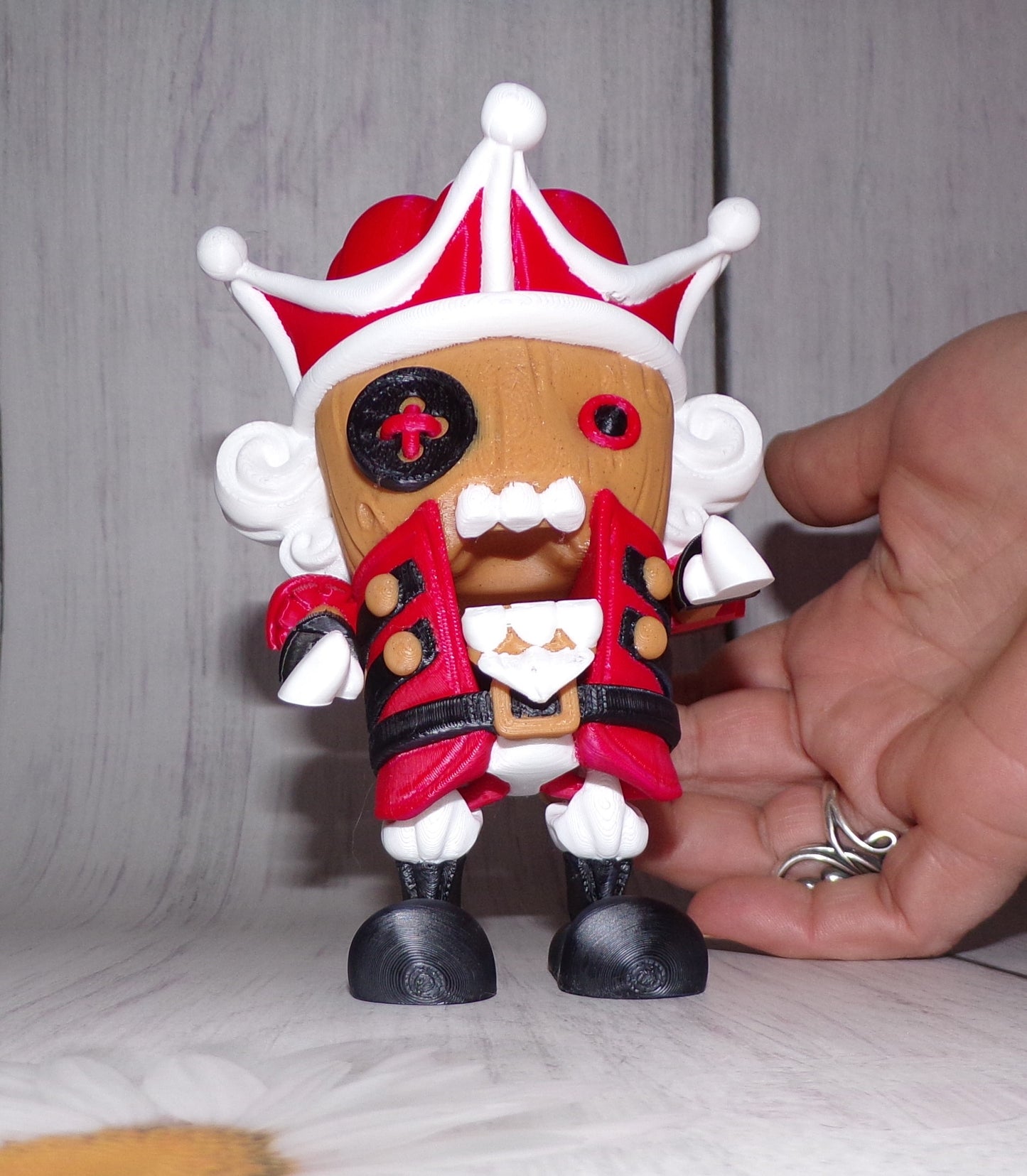 Nutcracker3d printed Articulated Figurine - Wonderland 3D Printing 