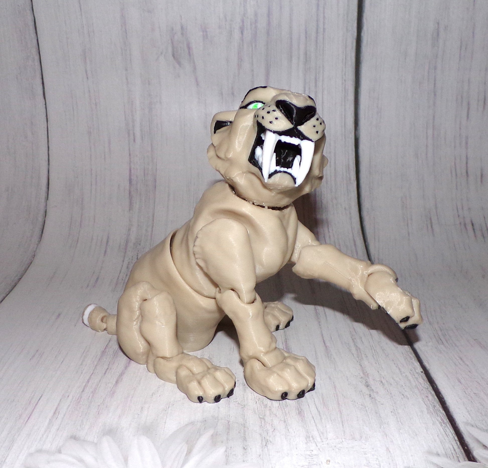 Saber Tooth Tiger - Wonderland 3D Printing 