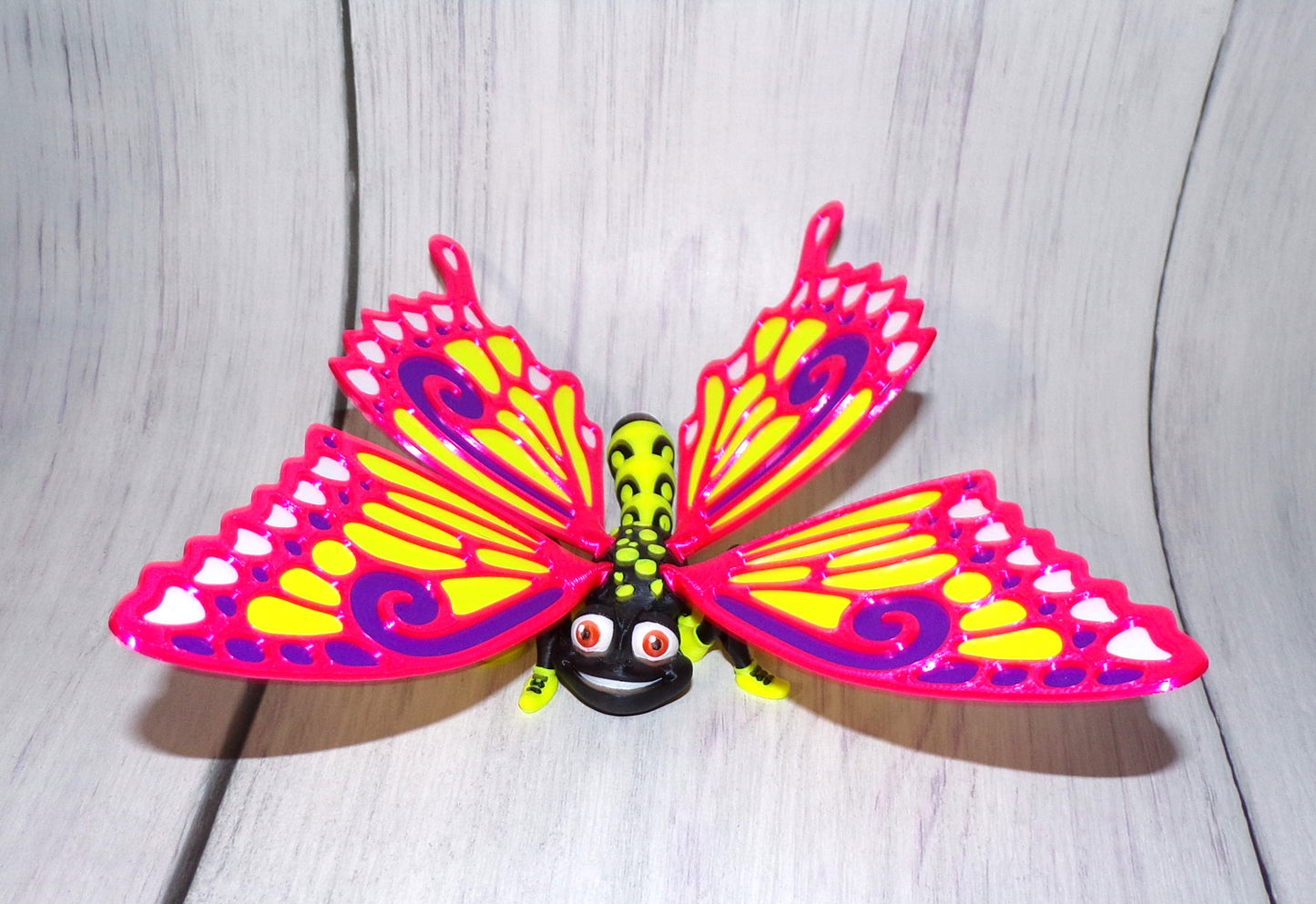 Butterfly:3D Printed, Fully Articulated Butterfly - Wonderland 3D Printing 