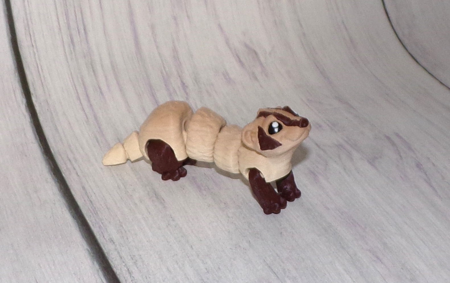 Ferret 3D Printed Articulated Figurine