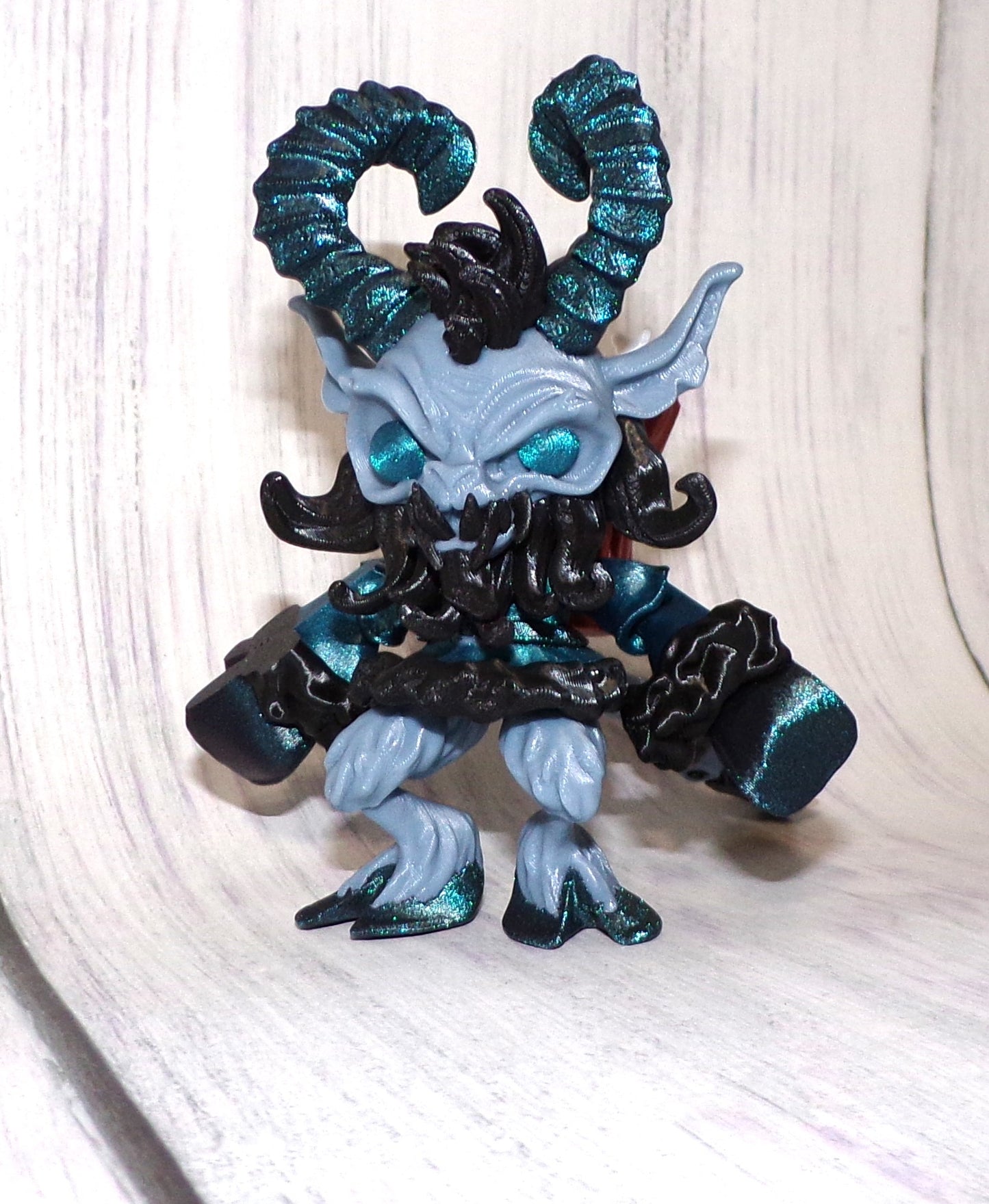 Krampus 3d Printed Articulated Figurine